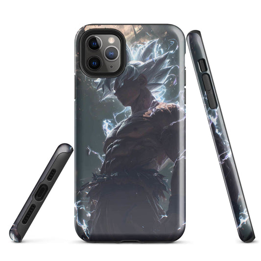 Son Goku Ultra Instinct Dragon Ball Super Anime Tough Case for iPhone - Chromavolt