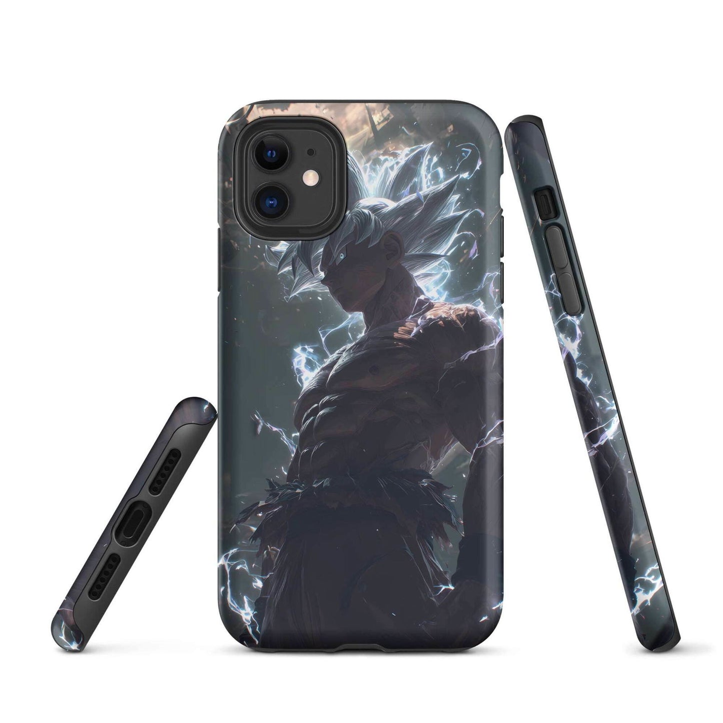 Son Goku Ultra Instinct Dragon Ball Super Anime Tough Case for iPhone - Chromavolt