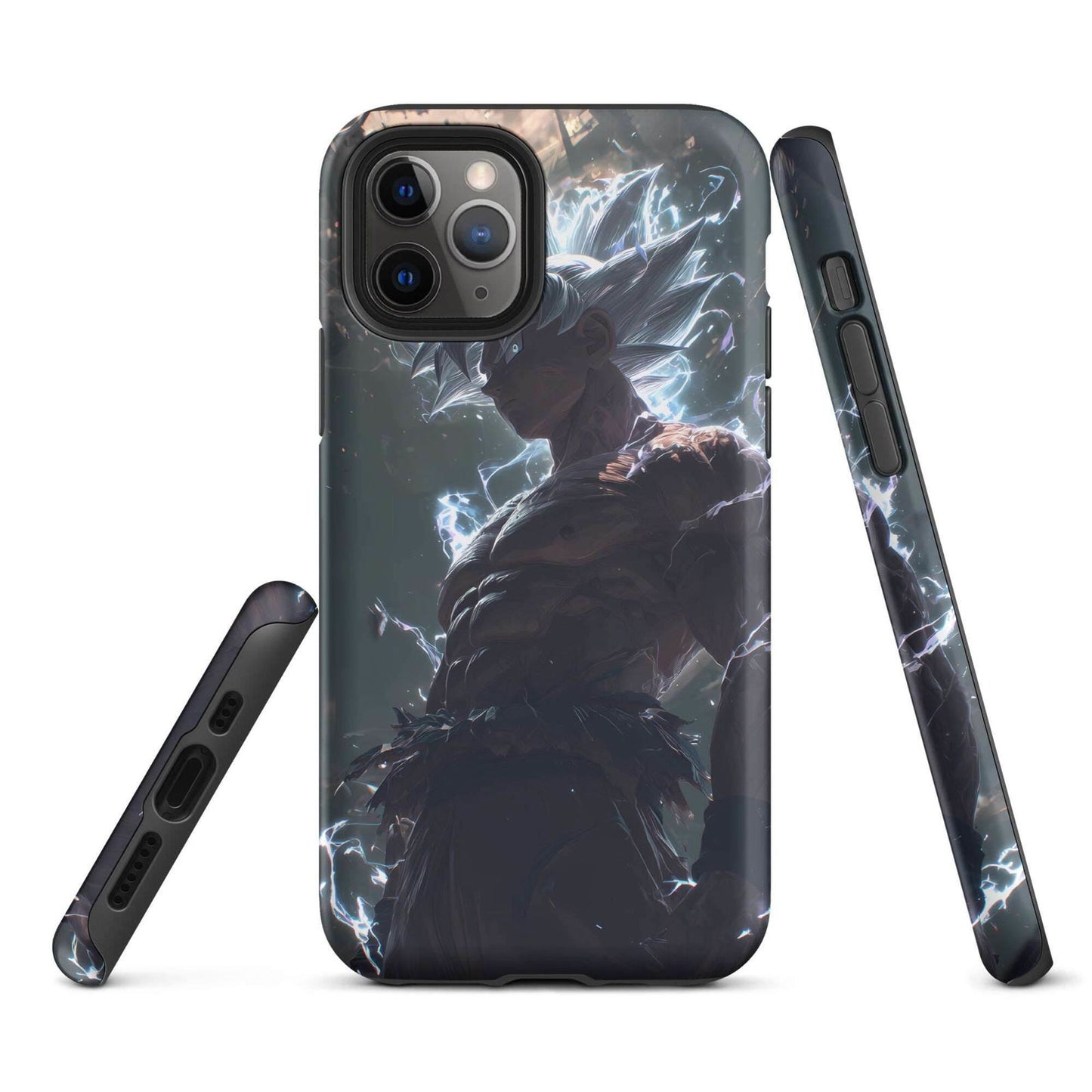 Son Goku Ultra Instinct Dragon Ball Super Anime Tough Case for iPhone - Chromavolt