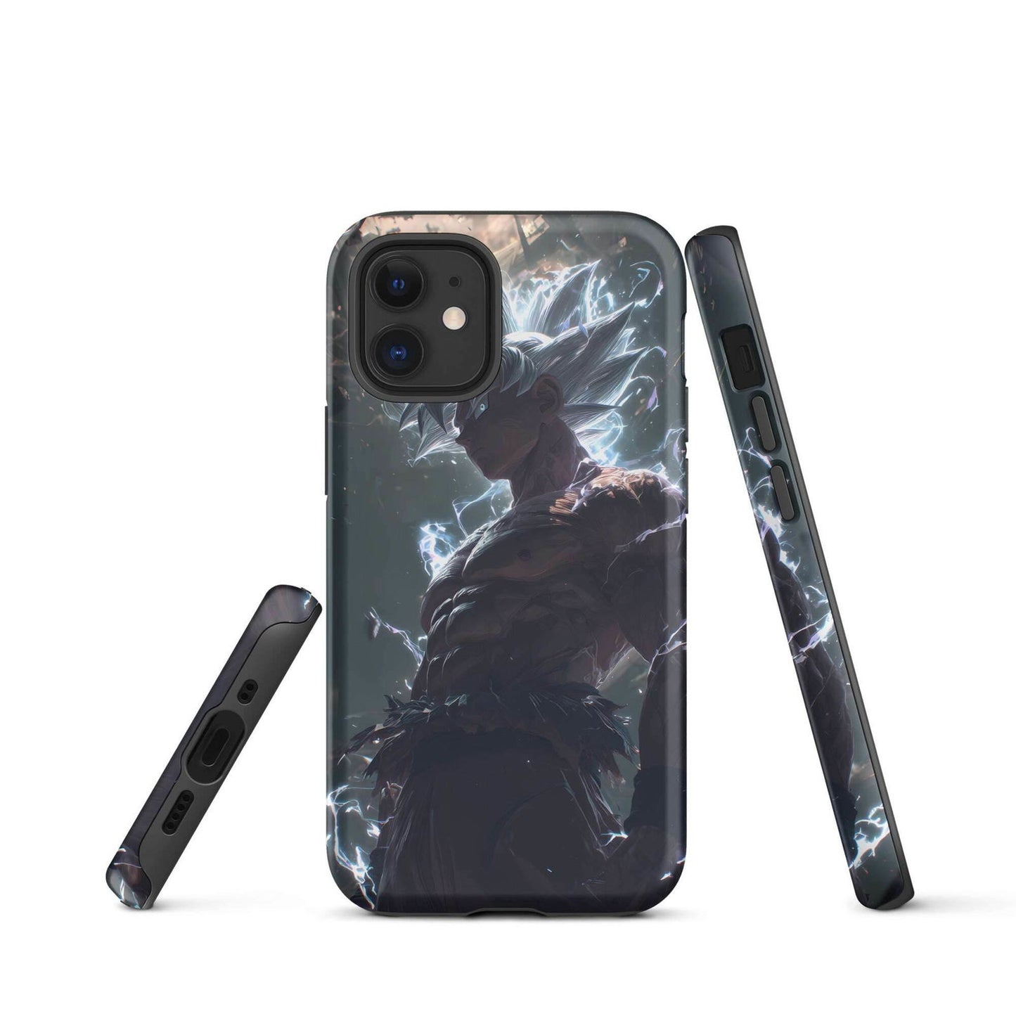 Son Goku Ultra Instinct Dragon Ball Super Anime Tough Case for iPhone - Chromavolt