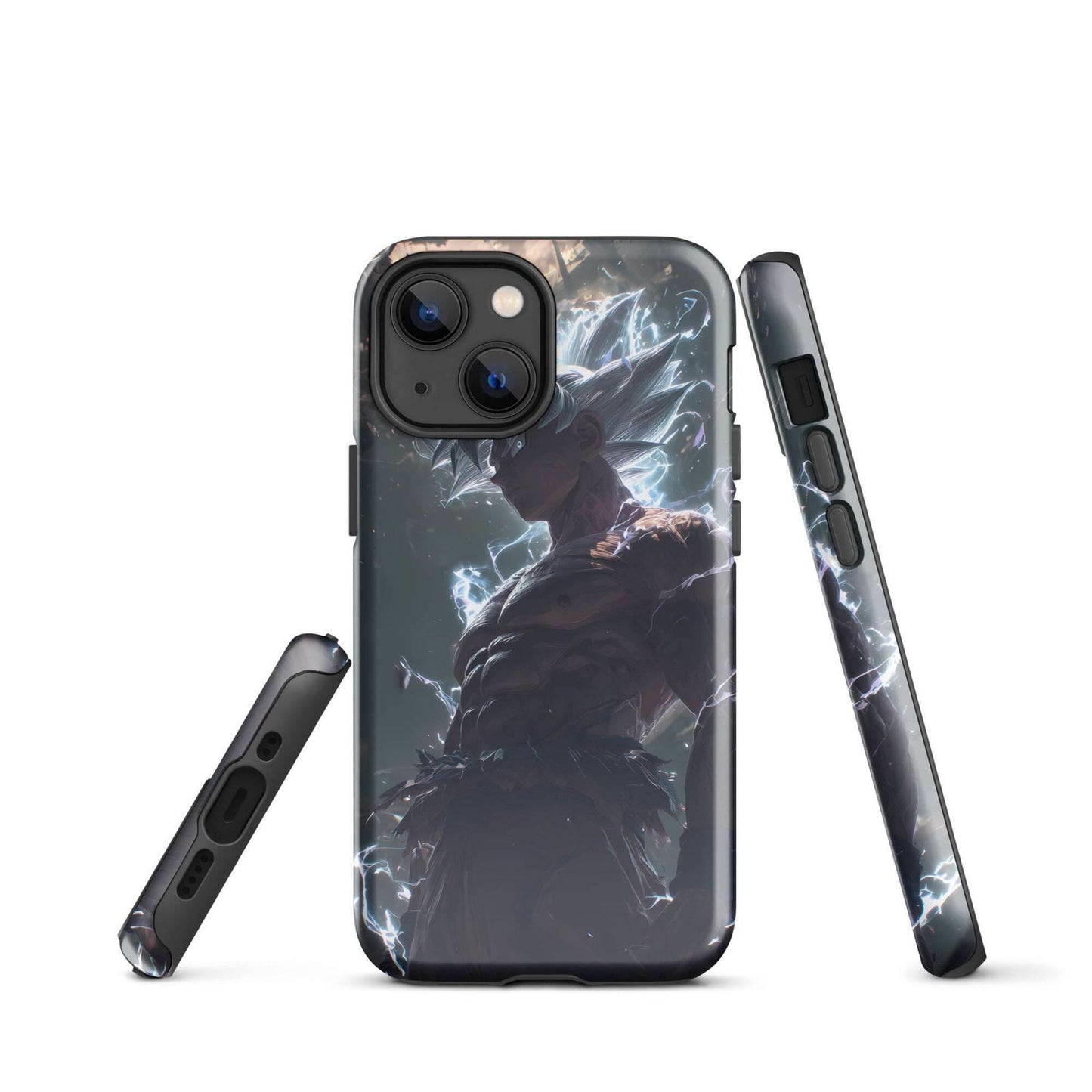 Son Goku Ultra Instinct Dragon Ball Super Anime Tough Case for iPhone - Chromavolt