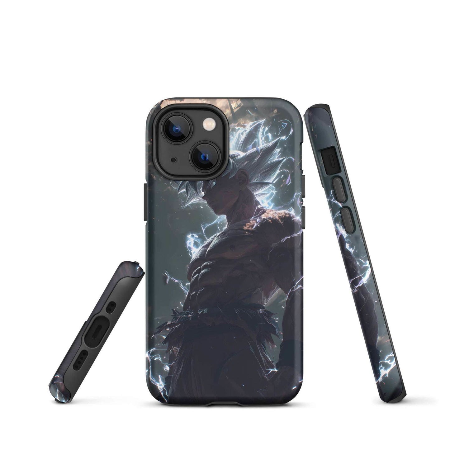 Son Goku Ultra Instinct Dragon Ball Super Anime Tough Case for iPhone - Chromavolt