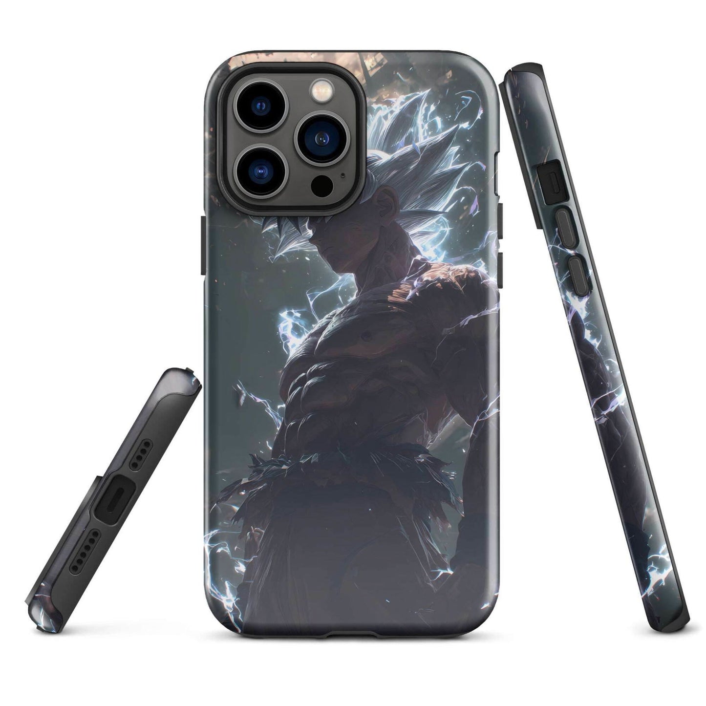 Son Goku Ultra Instinct Dragon Ball Super Anime Tough Case for iPhone - Chromavolt