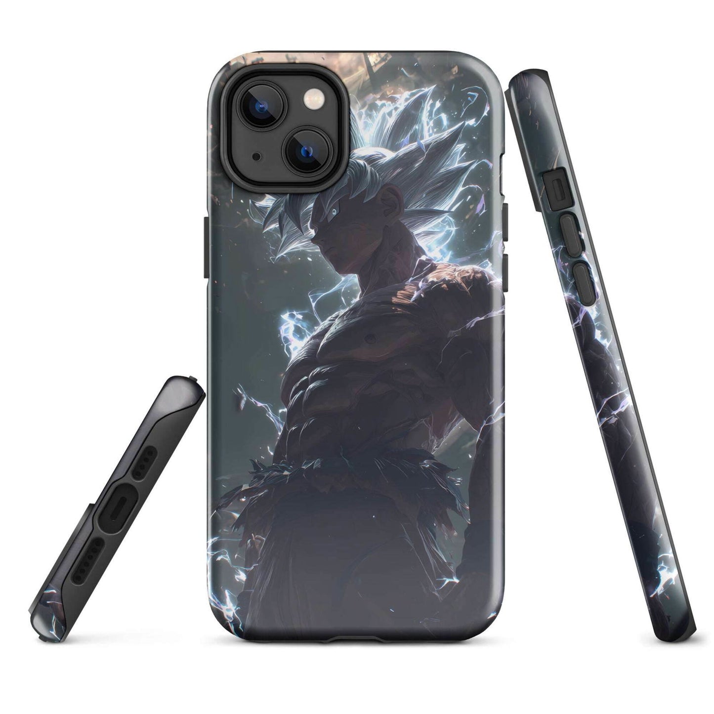 Son Goku Ultra Instinct Dragon Ball Super Anime Tough Case for iPhone - Chromavolt