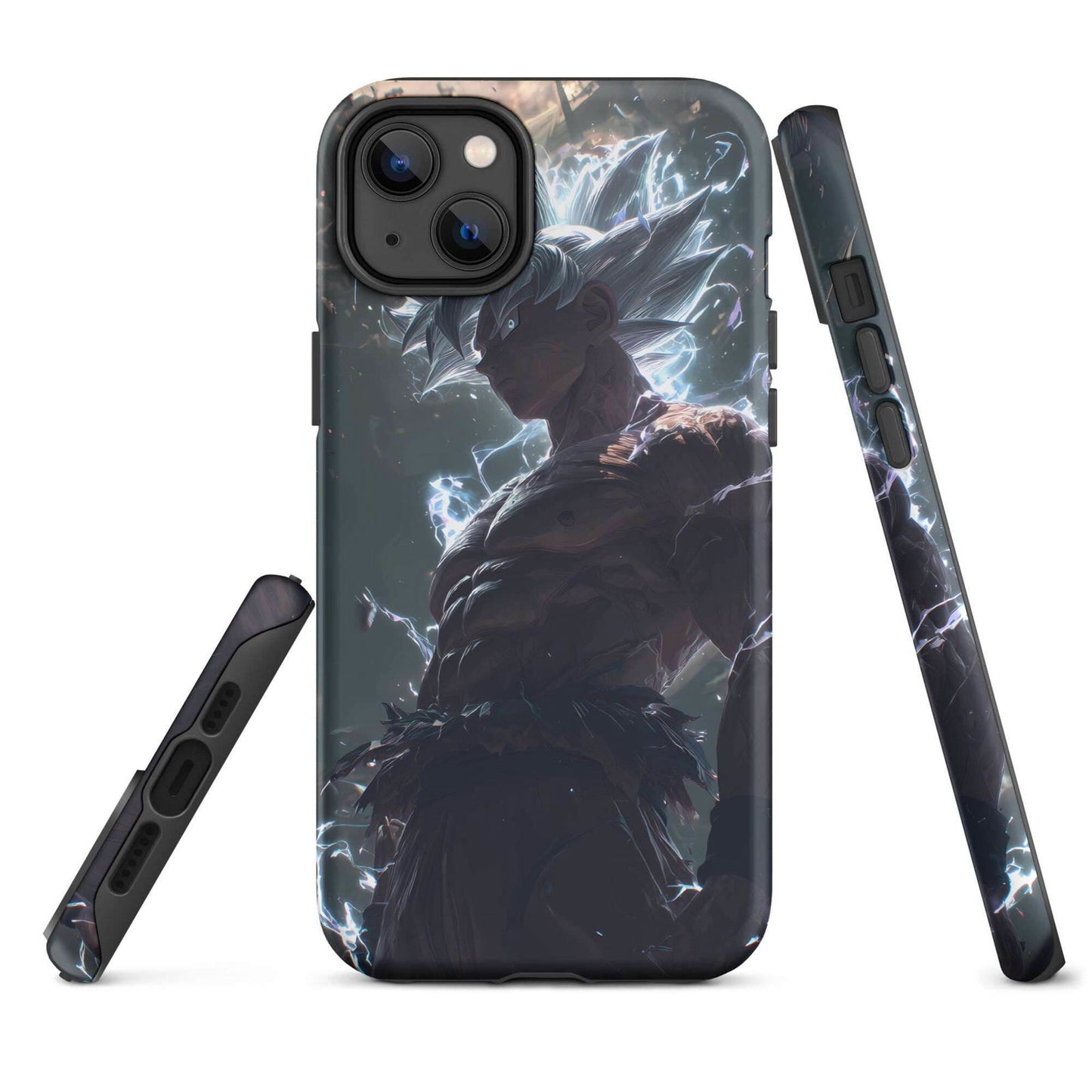 Son Goku Ultra Instinct Dragon Ball Super Anime Tough Case for iPhone - Chromavolt
