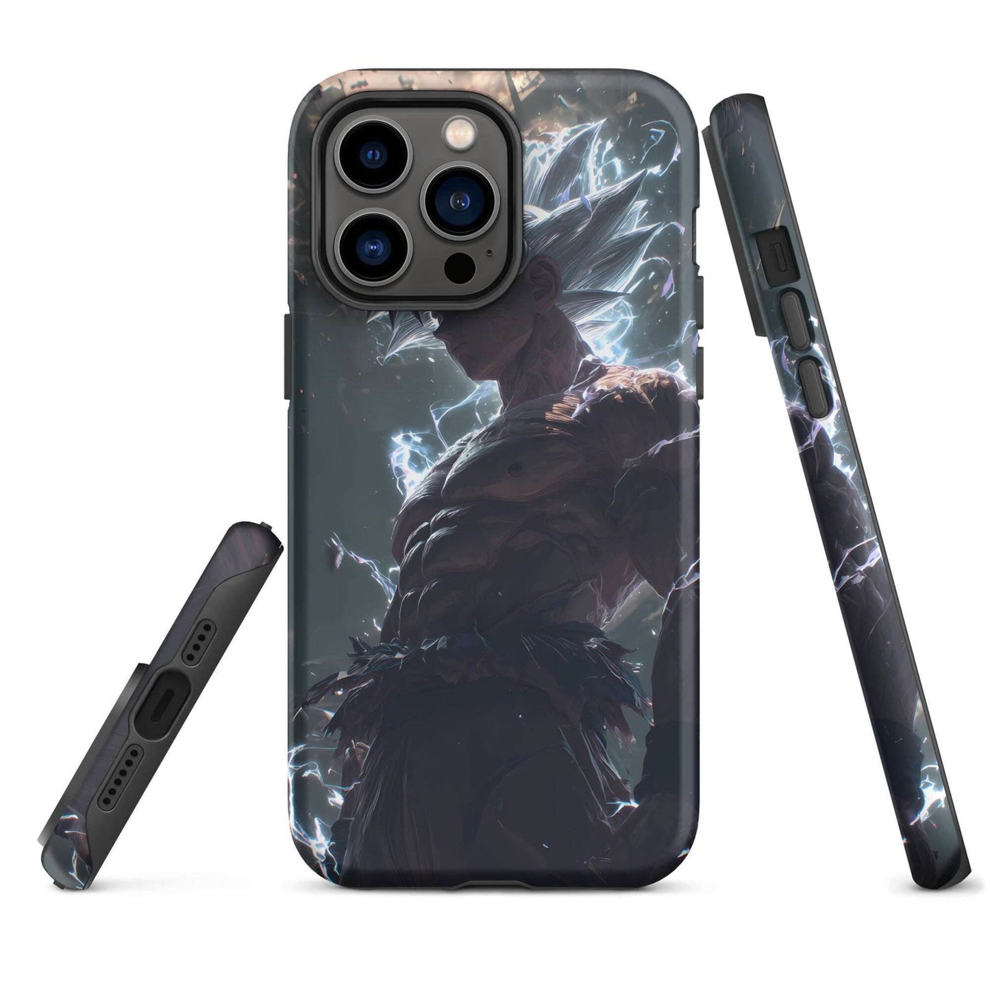 Son Goku Ultra Instinct Dragon Ball Super Anime Tough Case for iPhone - Chromavolt