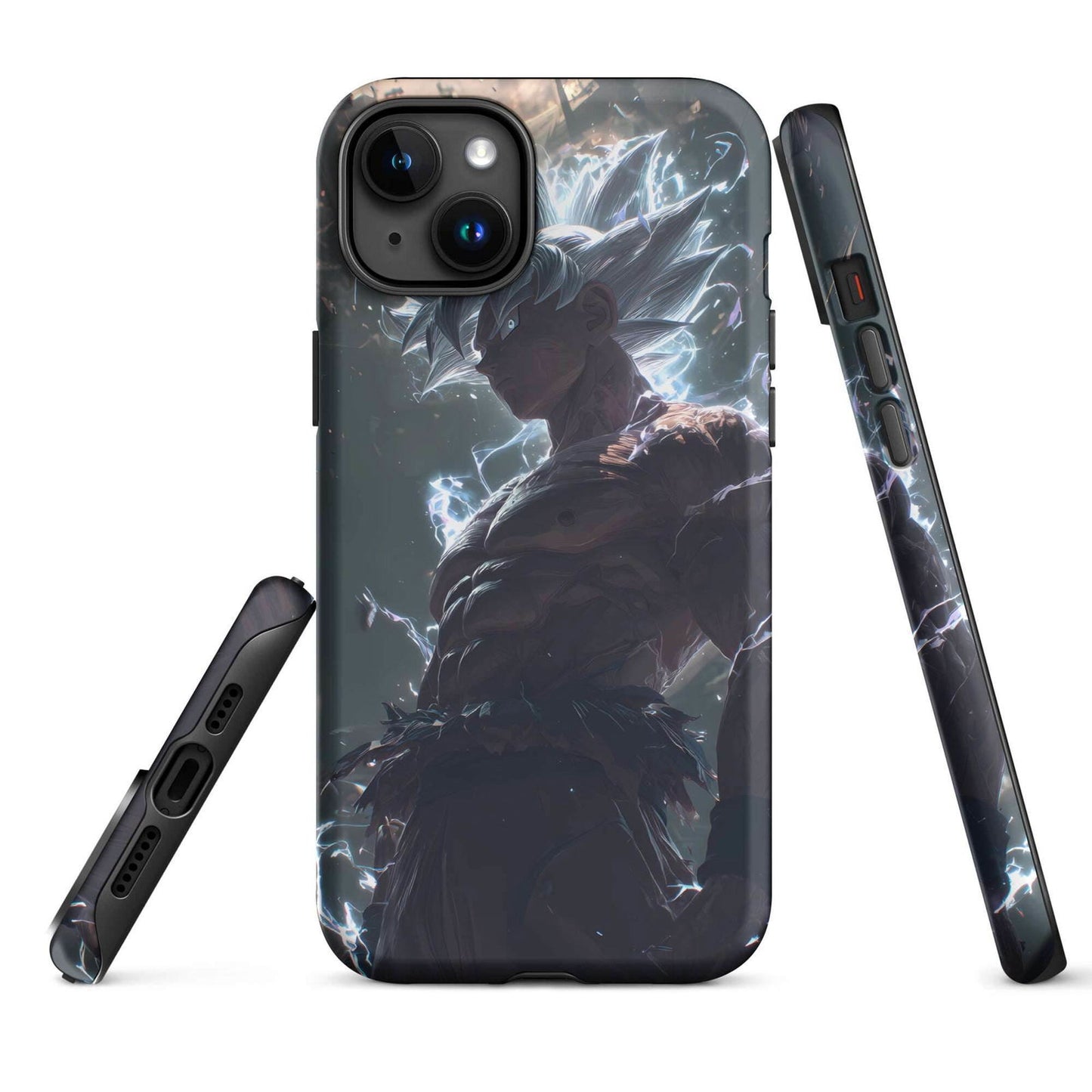 Son Goku Ultra Instinct Dragon Ball Super Anime Tough Case for iPhone - Chromavolt