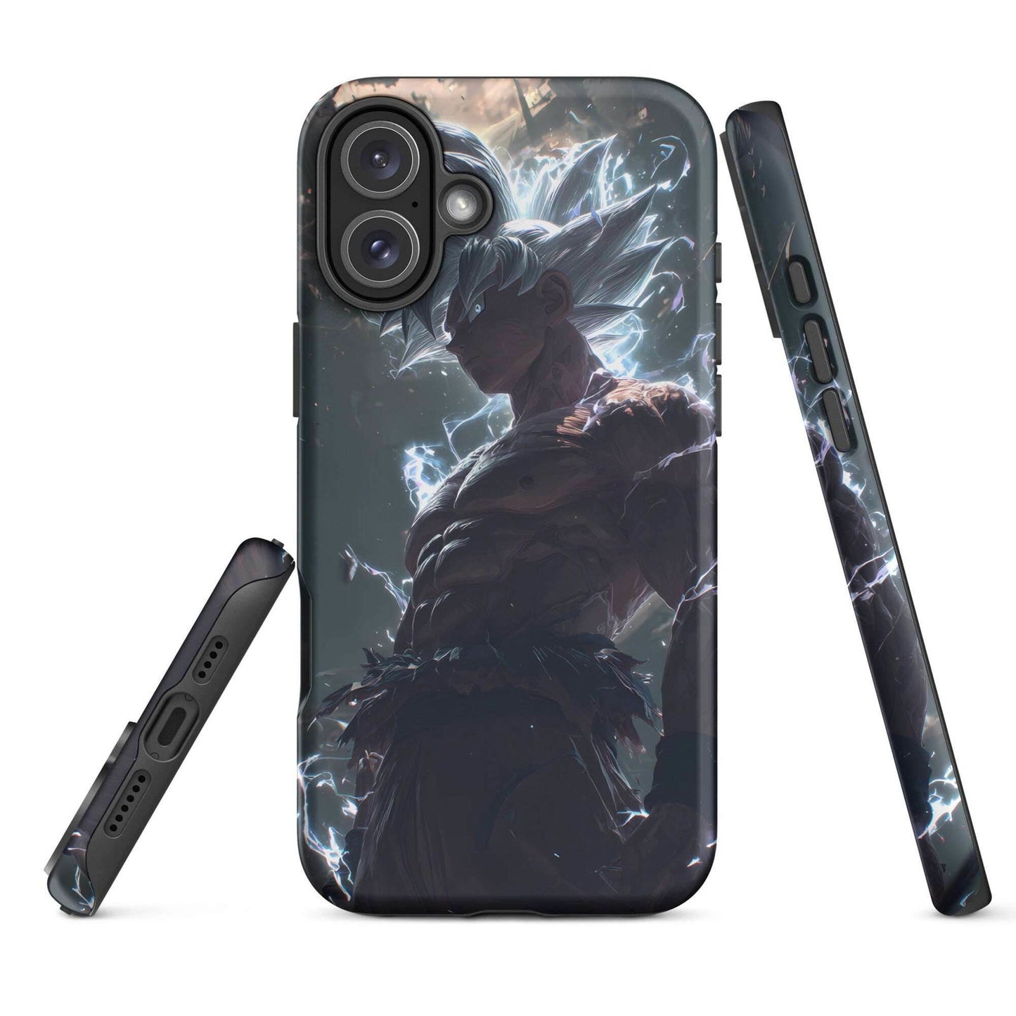 Son Goku Ultra Instinct Dragon Ball Super Anime Tough Case for iPhone - Chromavolt