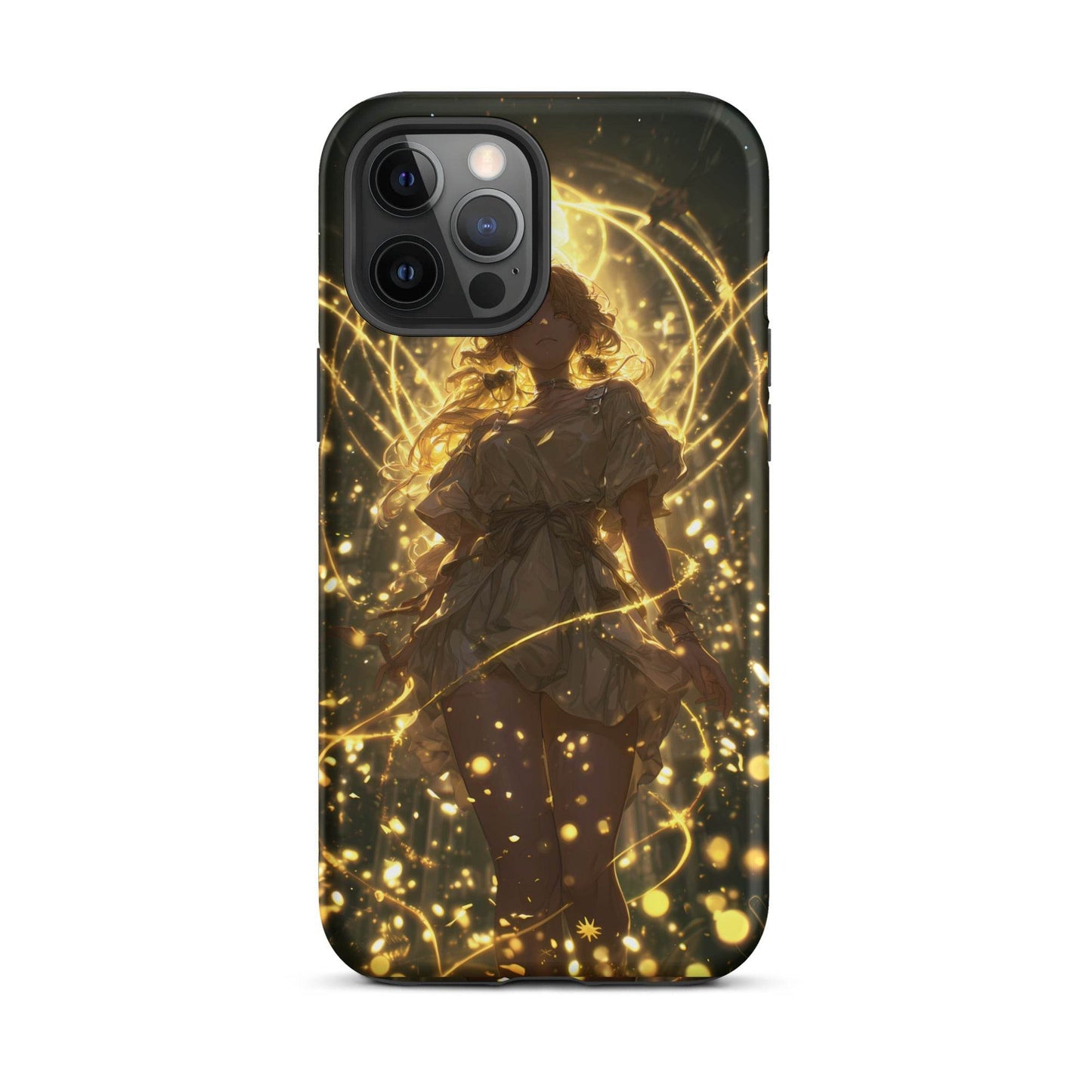 Aura, The Radiant Enchantress, Original Anime Art Tough Case for iPhone® - Chromavolt