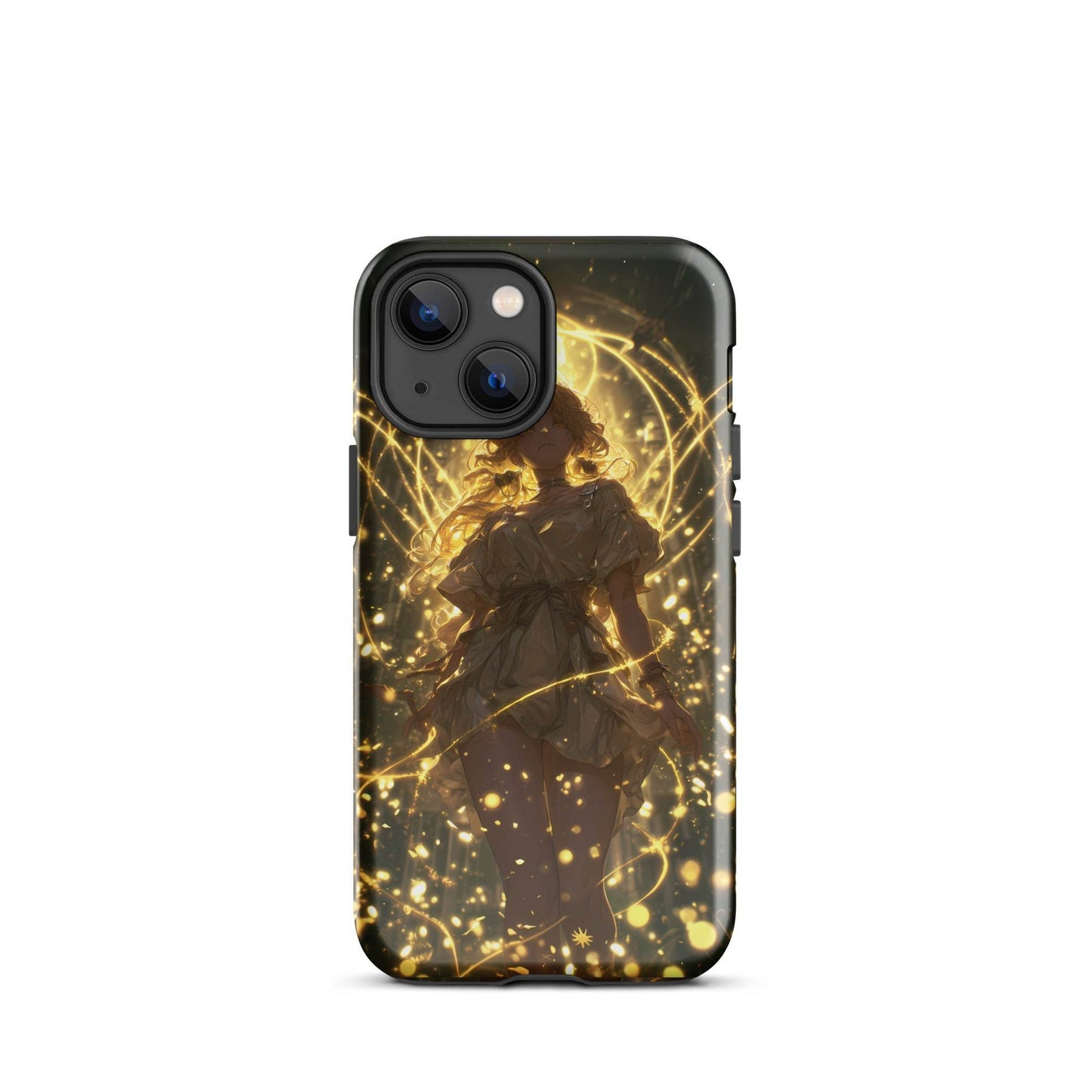 Aura, The Radiant Enchantress, Original Anime Art Tough Case for iPhone® - Chromavolt