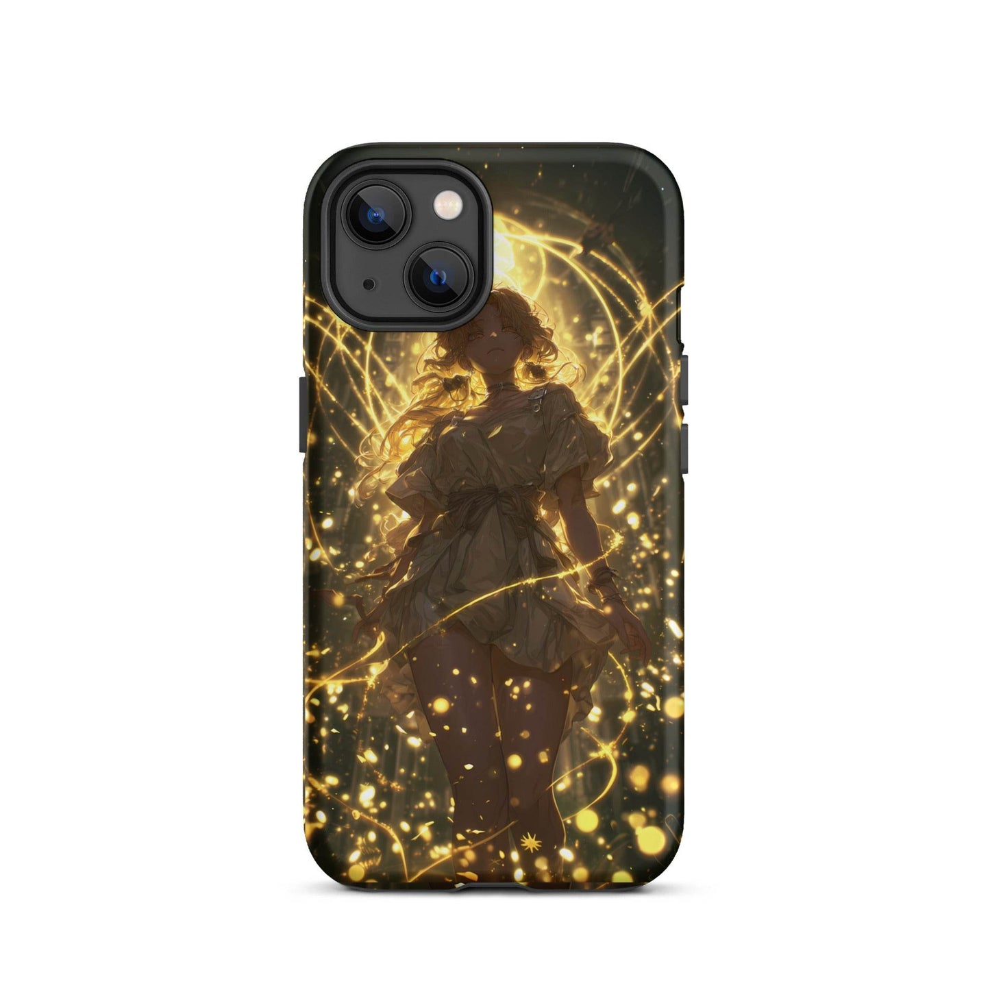 Aura, The Radiant Enchantress, Original Anime Art Tough Case for iPhone® - Chromavolt