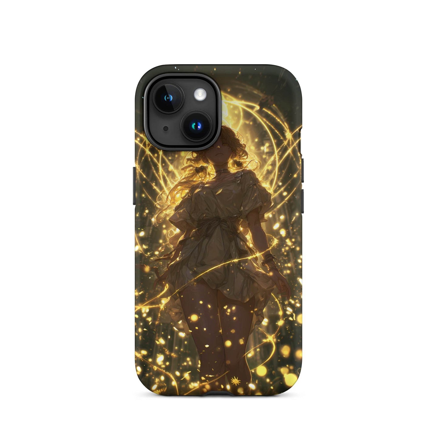 Aura, The Radiant Enchantress, Original Anime Art Tough Case for iPhone® - Chromavolt