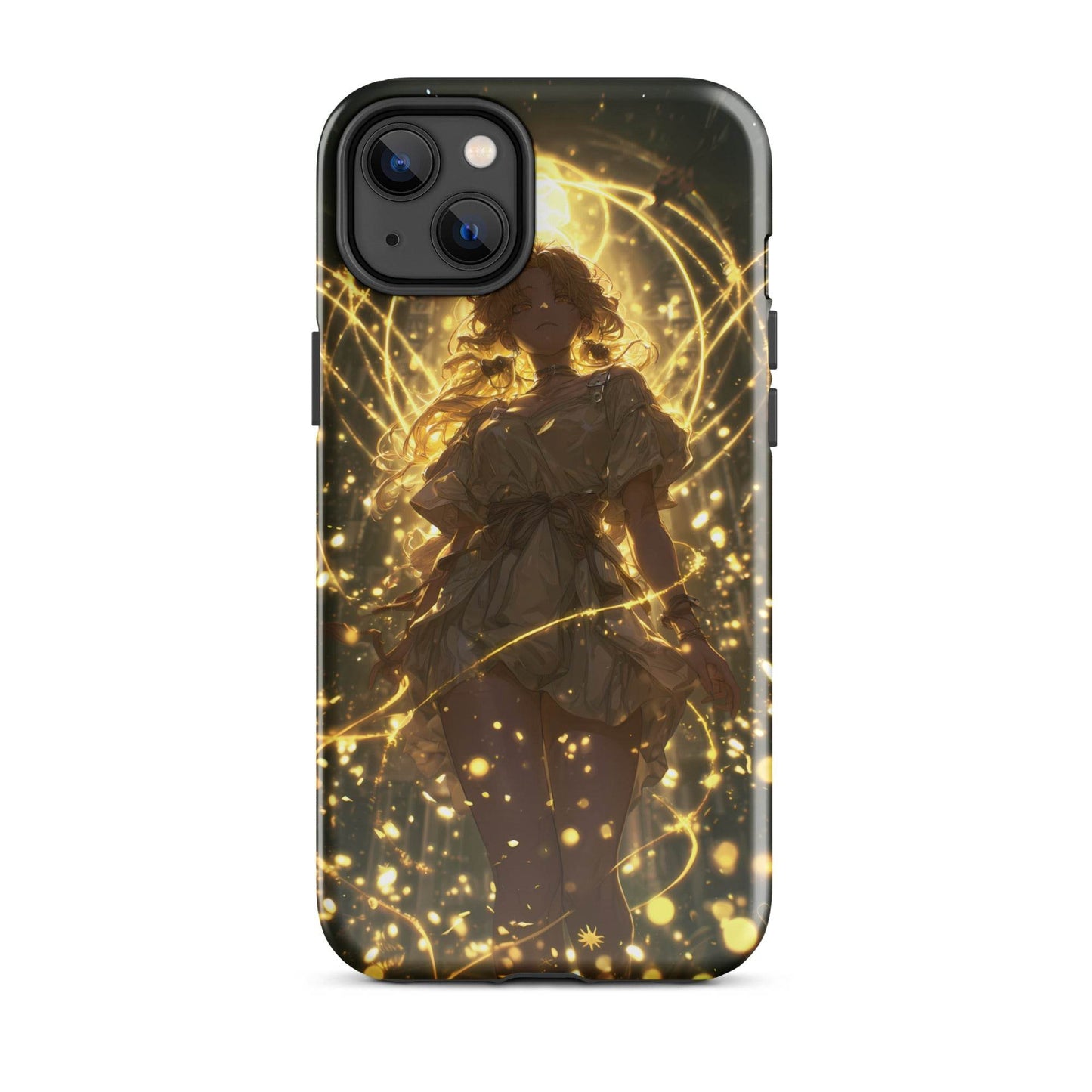 Aura, The Radiant Enchantress, Original Anime Art Tough Case for iPhone® - Chromavolt