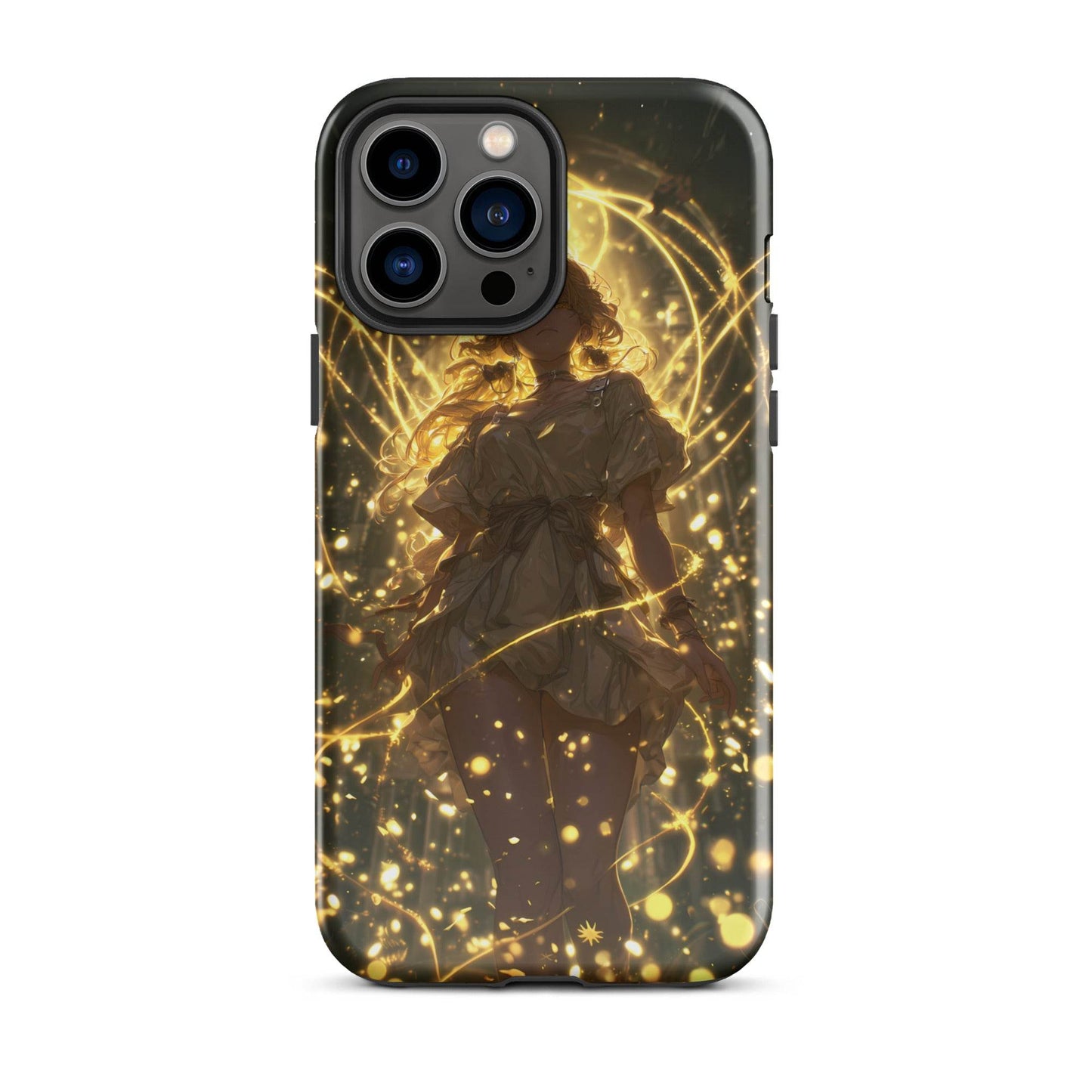 Aura, The Radiant Enchantress, Original Anime Art Tough Case for iPhone® - Chromavolt