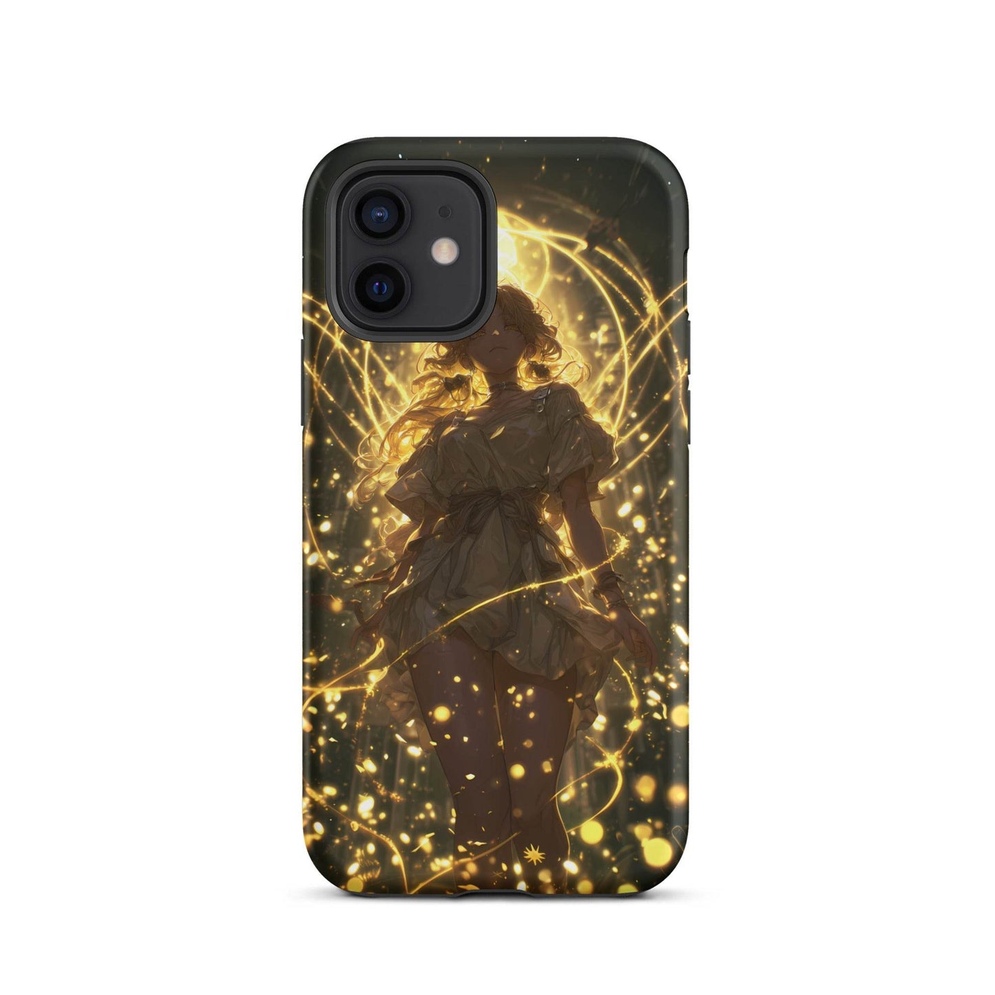 Aura, The Radiant Enchantress, Original Anime Art Tough Case for iPhone® - Chromavolt