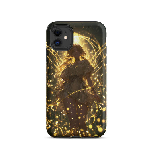 Aura, The Radiant Enchantress, Original Anime Art Tough Case for iPhone® - Chromavolt