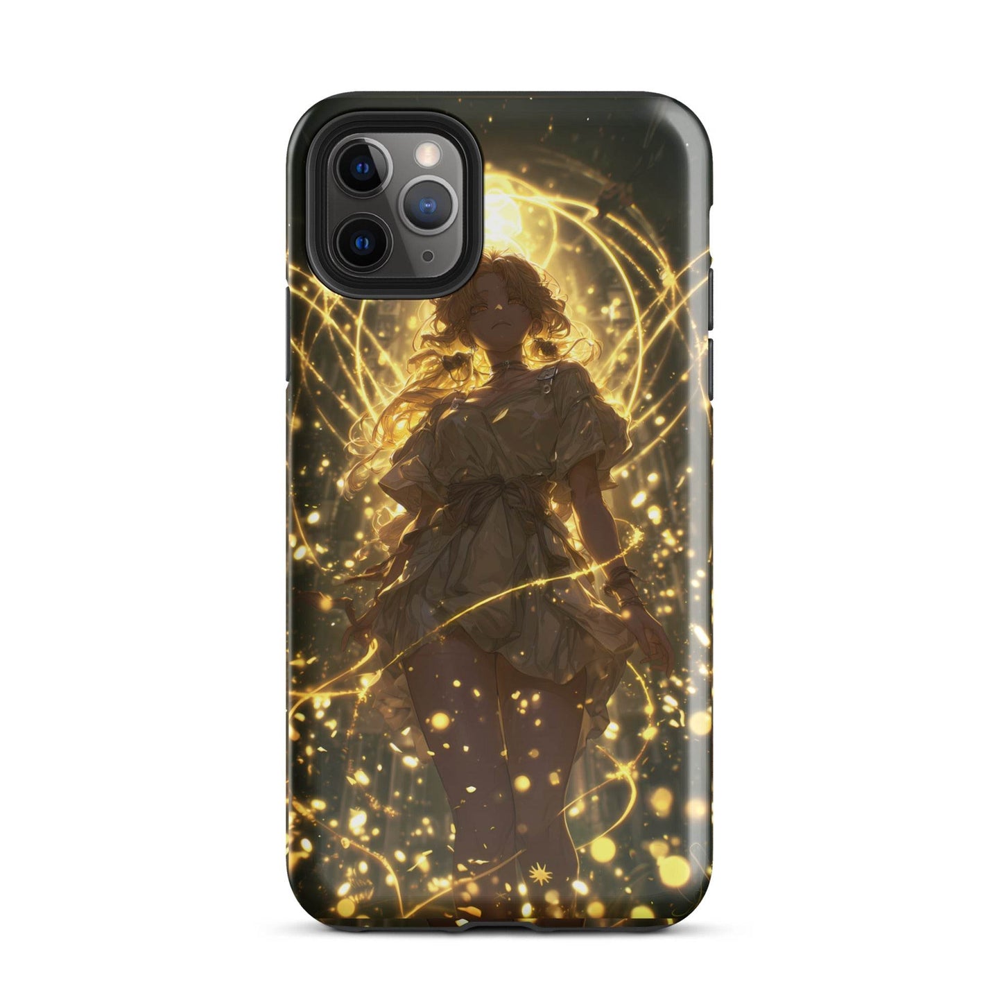 Aura, The Radiant Enchantress, Original Anime Art Tough Case for iPhone® - Chromavolt