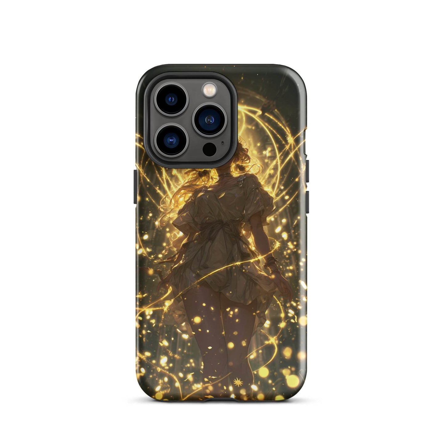 Aura, The Radiant Enchantress, Original Anime Art Tough Case for iPhone® - Chromavolt
