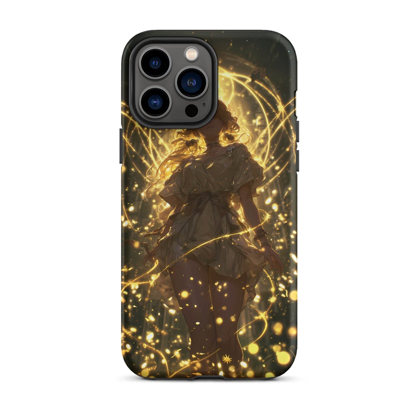 Aura, The Radiant Enchantress, Original Anime Art Tough Case for iPhone® - Chromavolt