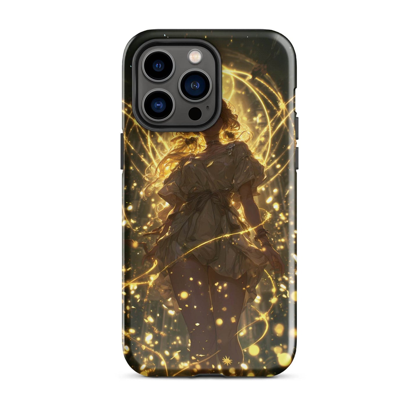 Aura, The Radiant Enchantress, Original Anime Art Tough Case for iPhone® - Chromavolt