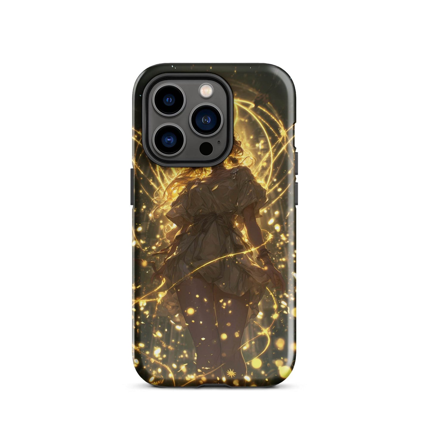 Aura, The Radiant Enchantress, Original Anime Art Tough Case for iPhone® - Chromavolt
