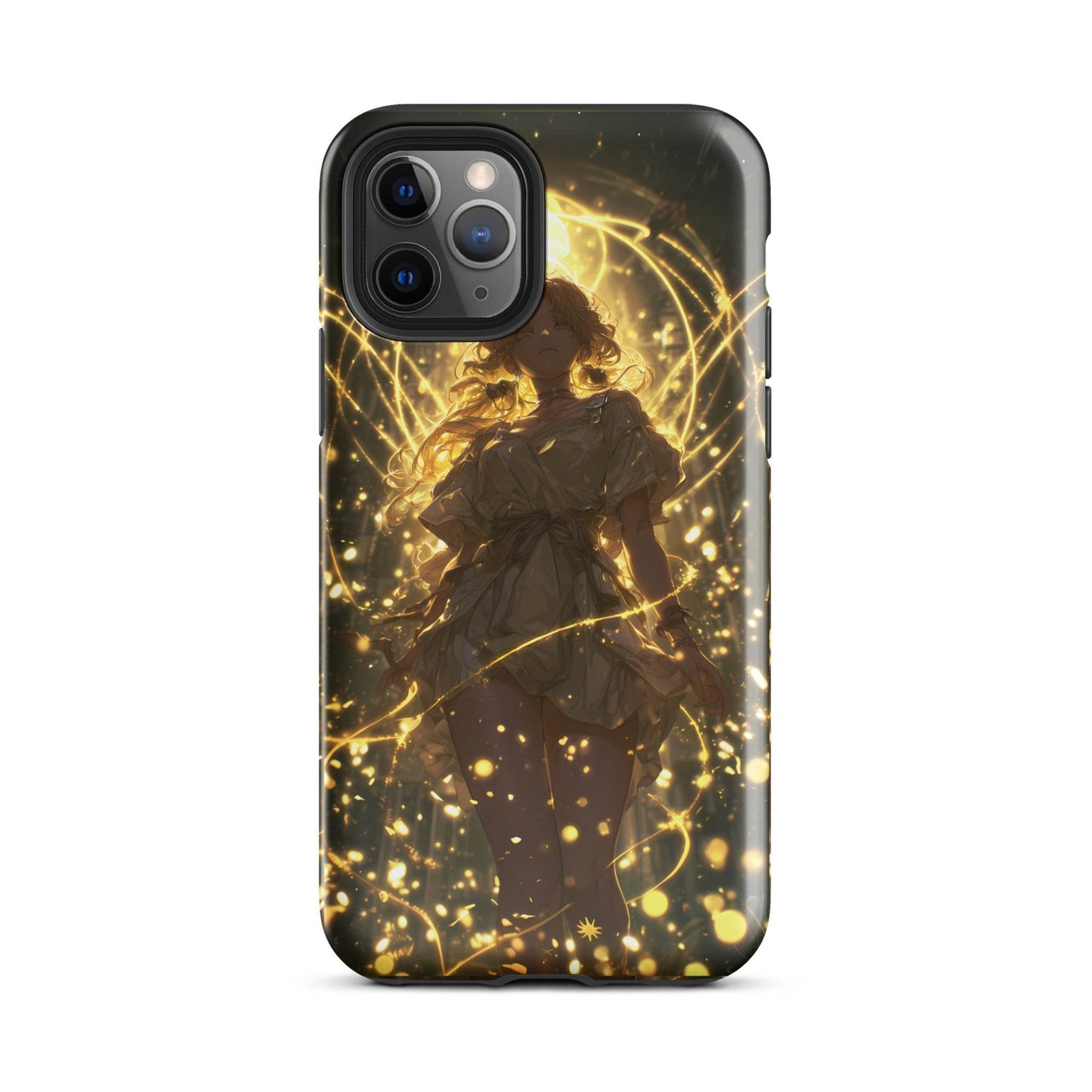 Aura, The Radiant Enchantress, Original Anime Art Tough Case for iPhone® - Chromavolt