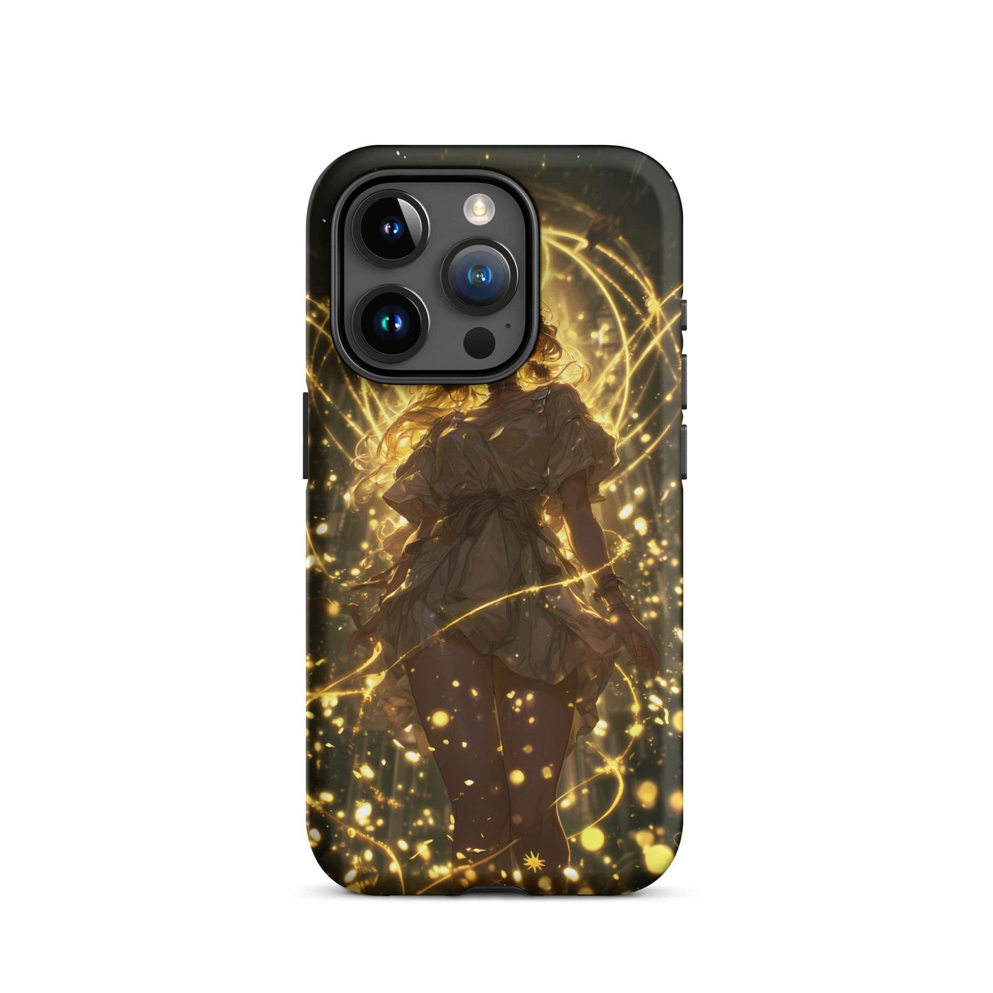 Aura, The Radiant Enchantress, Original Anime Art Tough Case for iPhone® - Chromavolt