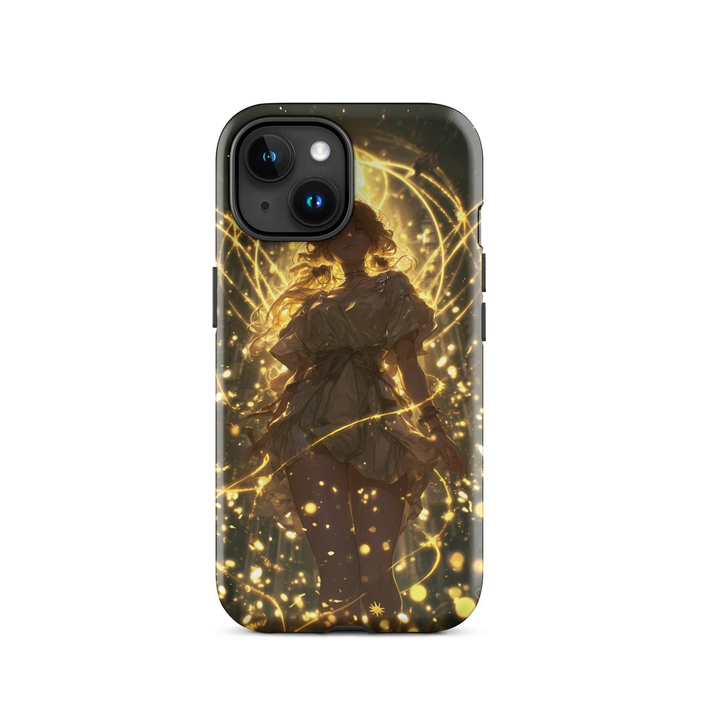 Aura, The Radiant Enchantress, Original Anime Art Tough Case for iPhone® - Chromavolt