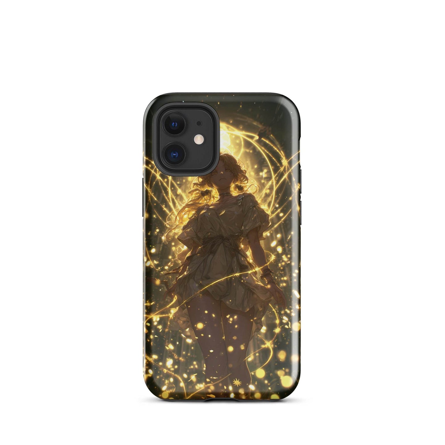 Aura, The Radiant Enchantress, Original Anime Art Tough Case for iPhone® - Chromavolt