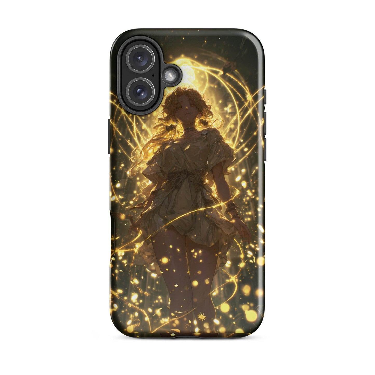 Aura, The Radiant Enchantress, Original Anime Art Tough Case for iPhone® - Chromavolt