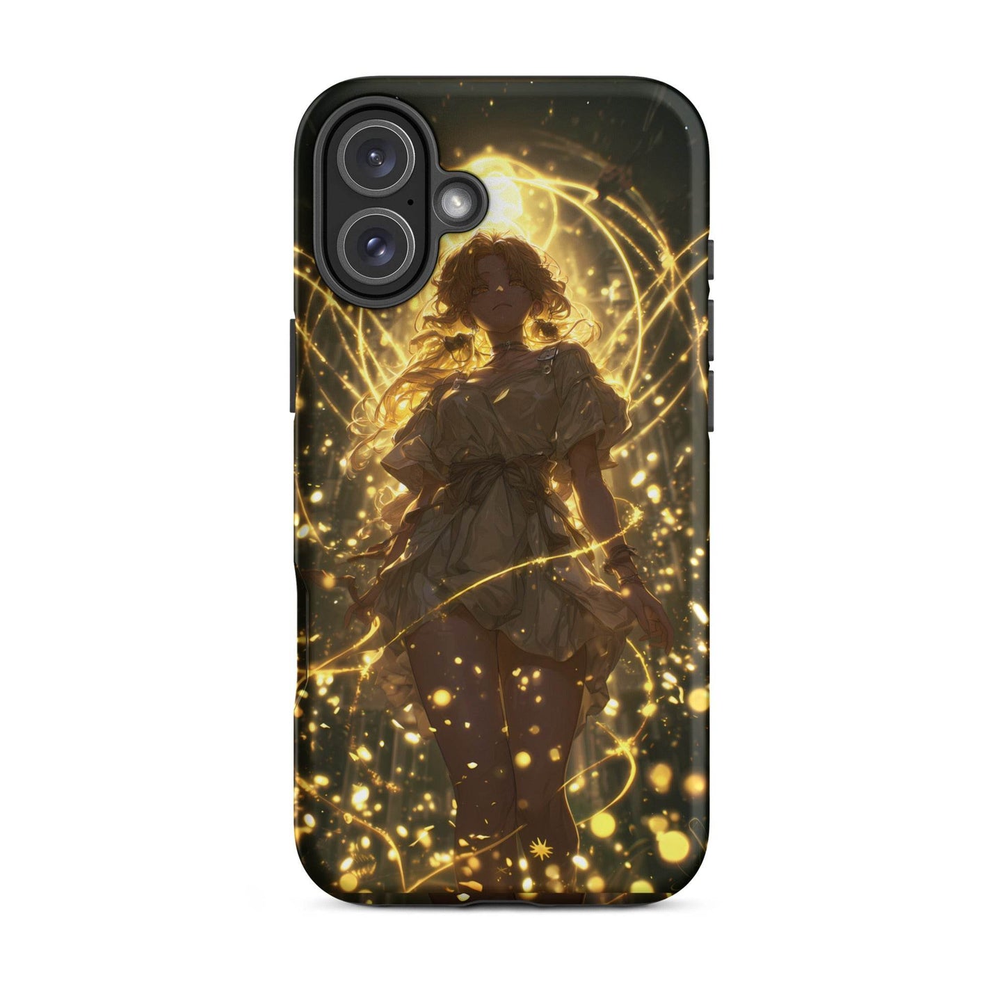Aura, The Radiant Enchantress, Original Anime Art Tough Case for iPhone® - Chromavolt