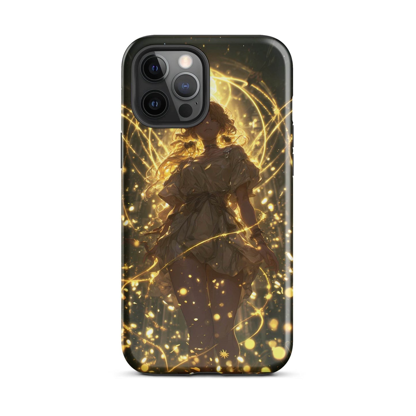 Aura, The Radiant Enchantress, Original Anime Art Tough Case for iPhone® - Chromavolt