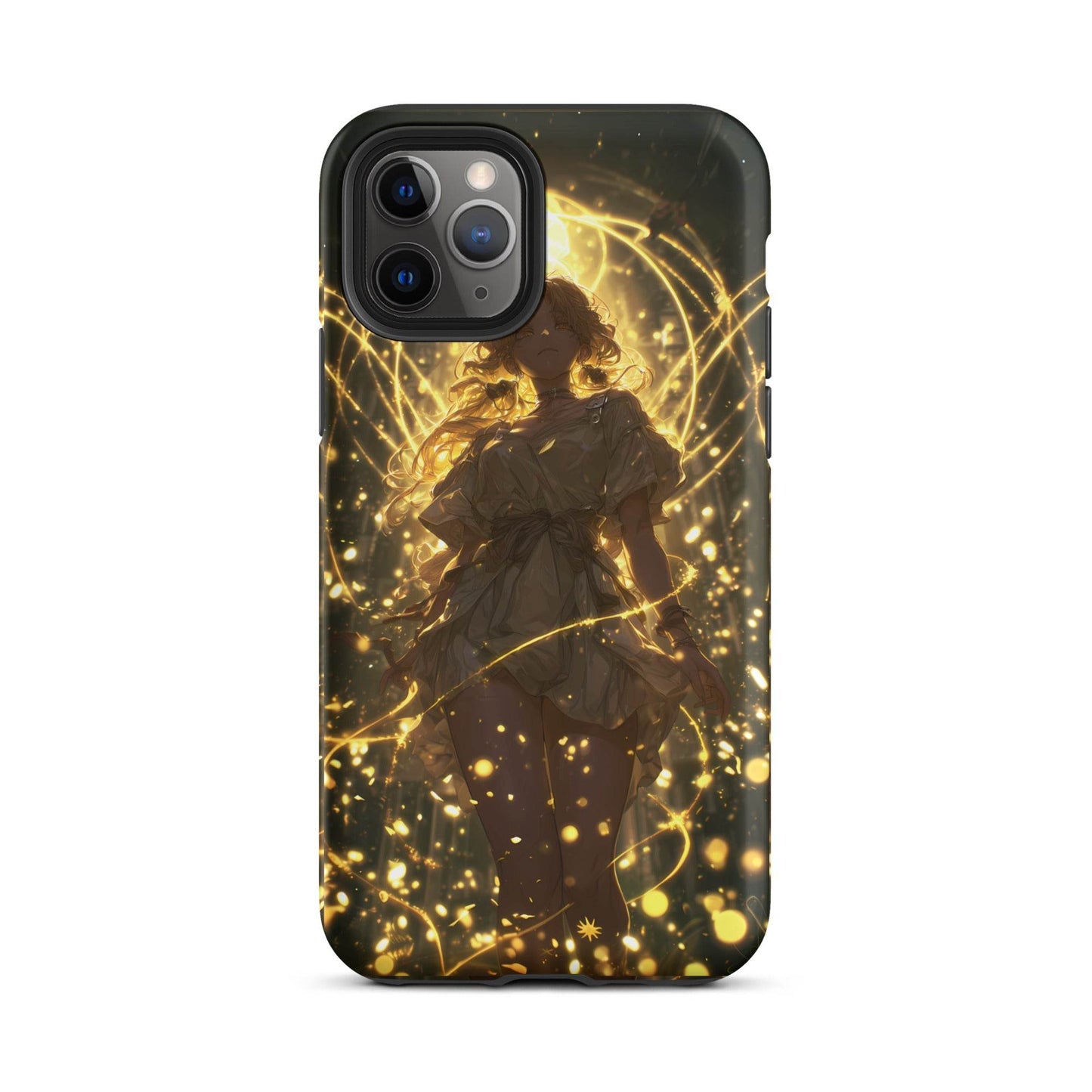 Aura, The Radiant Enchantress, Original Anime Art Tough Case for iPhone® - Chromavolt