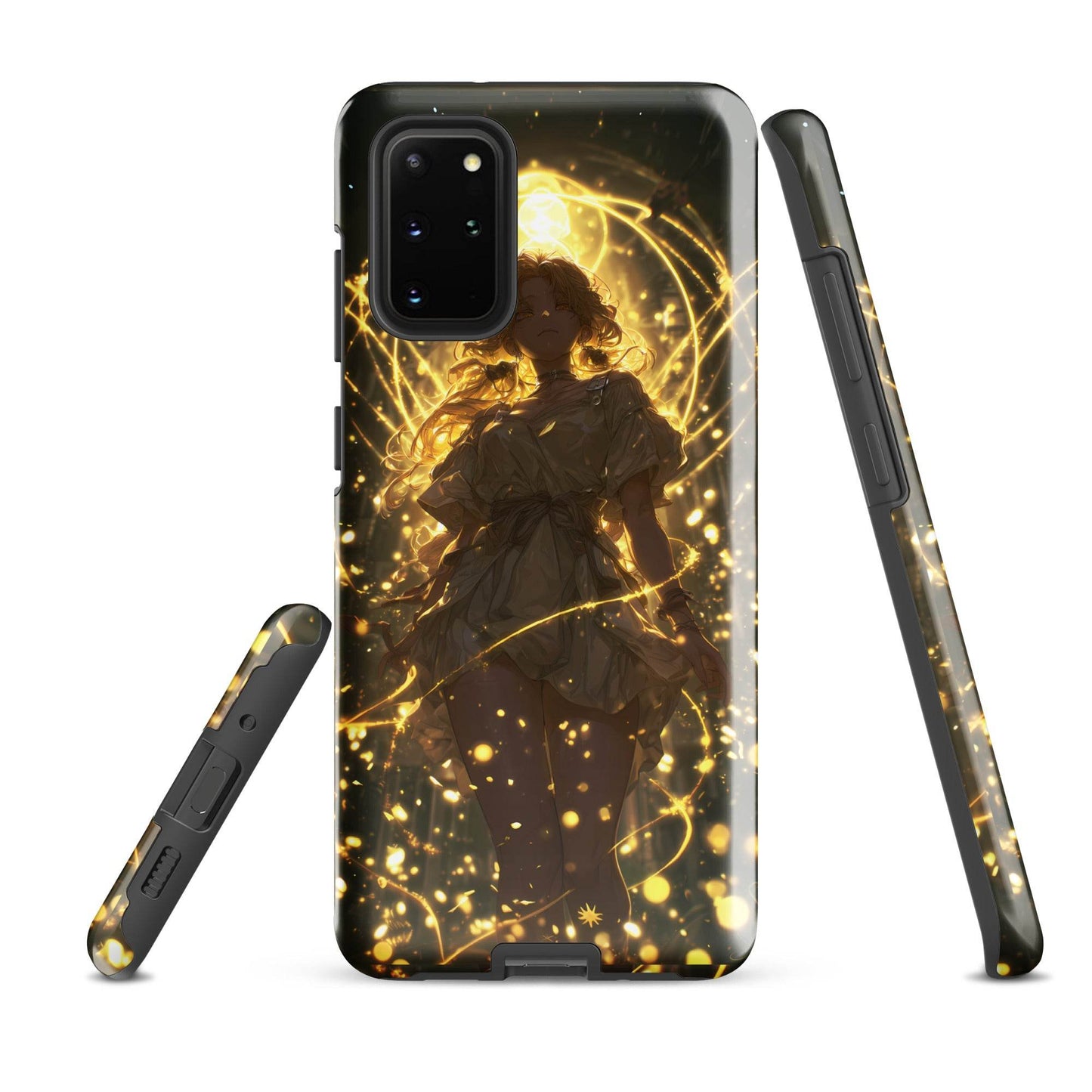 Aura, The Radiant Enchantress, Original Anime Art Tough case for Samsung® - Chromavolt