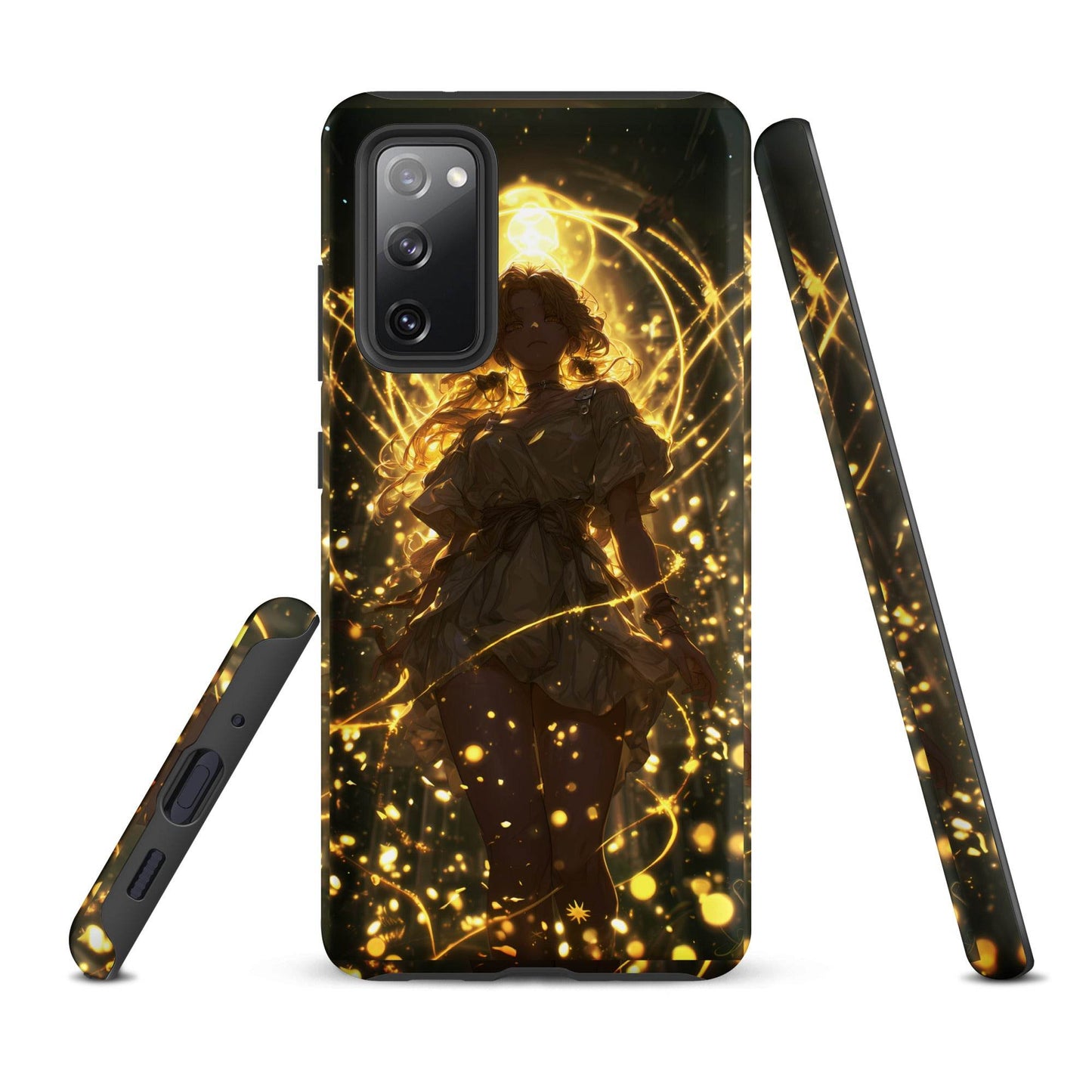 Aura, The Radiant Enchantress, Original Anime Art Tough case for Samsung® - Chromavolt