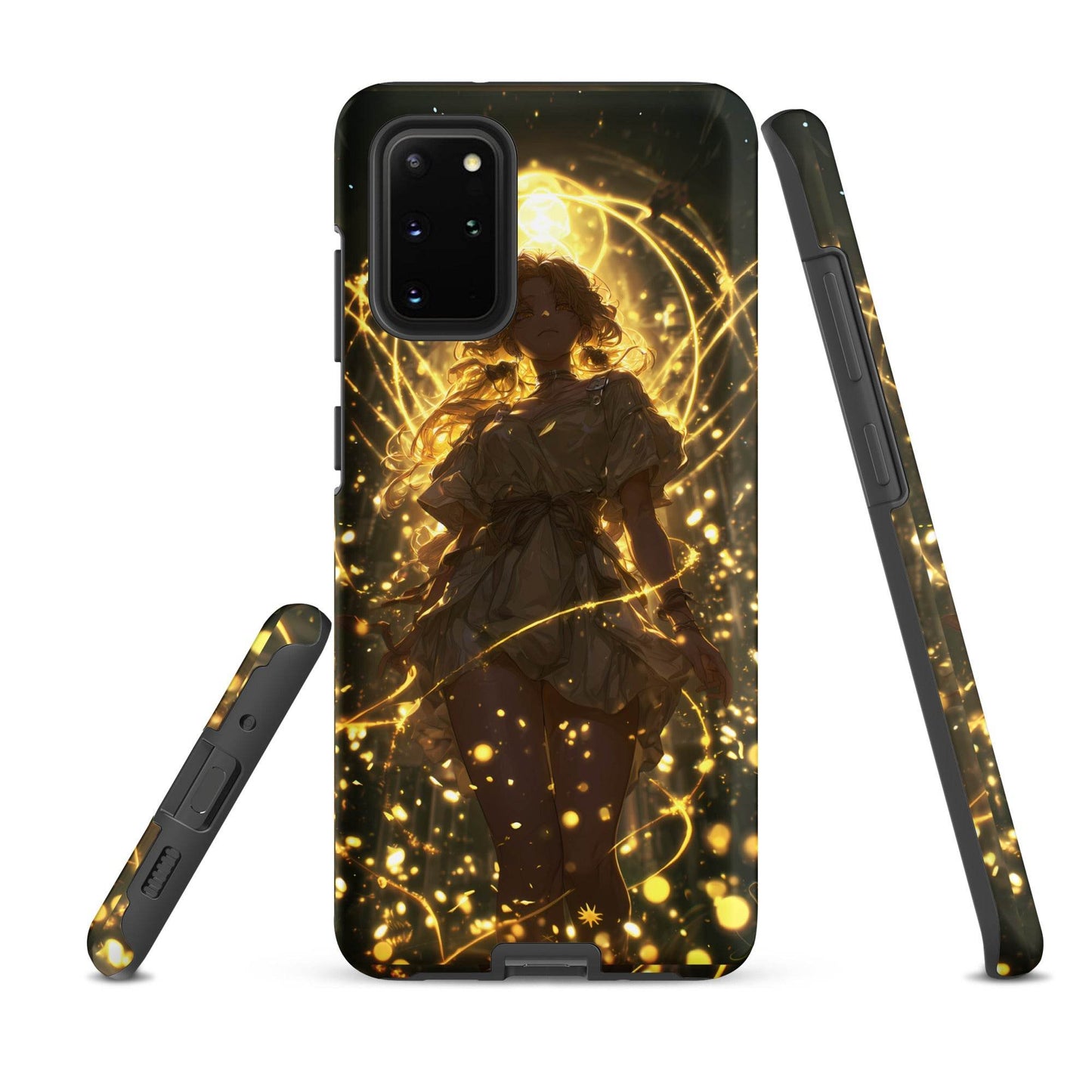 Aura, The Radiant Enchantress, Original Anime Art Tough case for Samsung® - Chromavolt