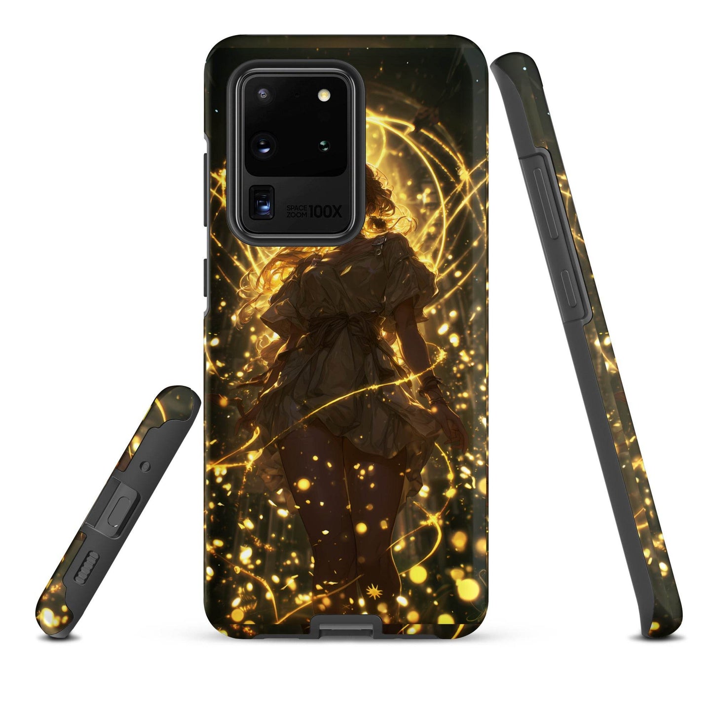 Aura, The Radiant Enchantress, Original Anime Art Tough case for Samsung® - Chromavolt