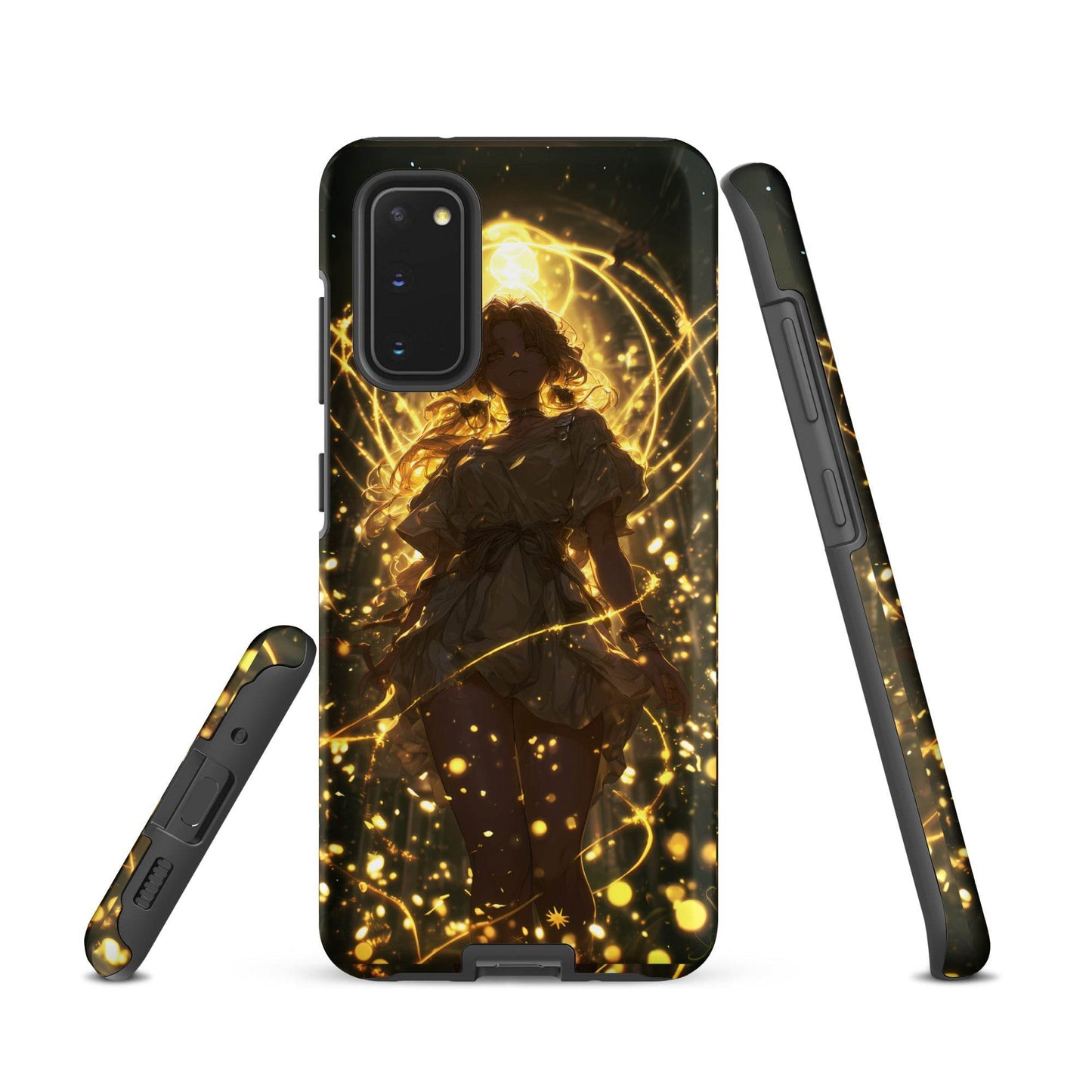 Aura, The Radiant Enchantress, Original Anime Art Tough case for Samsung® - Chromavolt