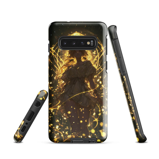 Aura, The Radiant Enchantress, Original Anime Art Tough case for Samsung® - Chromavolt