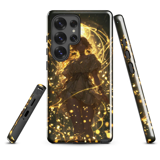 Aura, The Radiant Enchantress, Original Anime Art Tough case for Samsung® - Chromavolt
