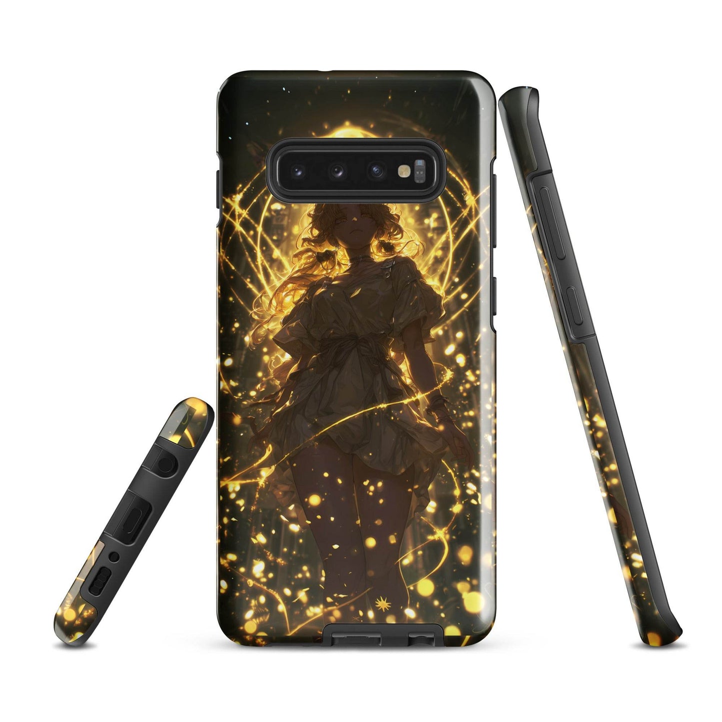 Aura, The Radiant Enchantress, Original Anime Art Tough case for Samsung® - Chromavolt