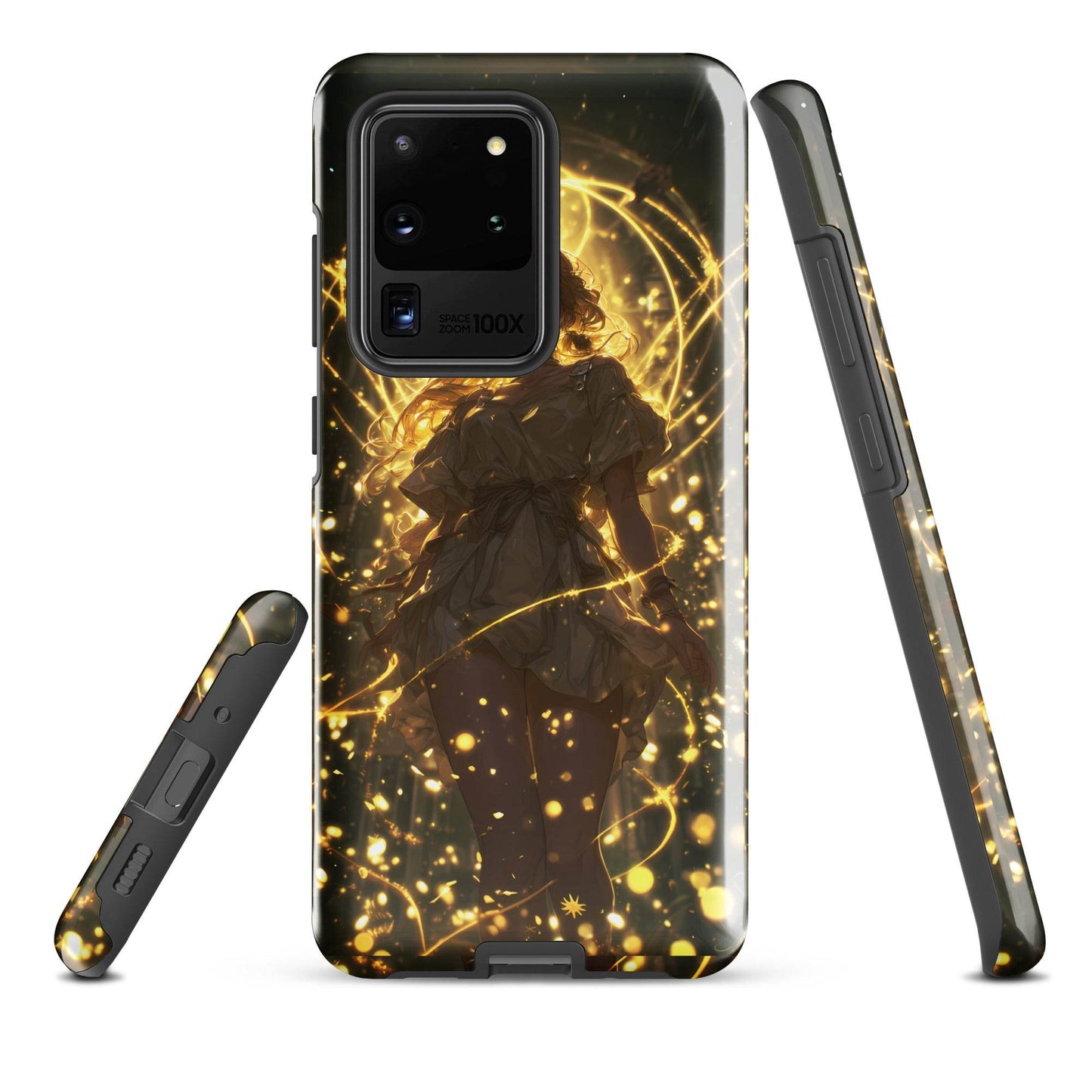 Aura, The Radiant Enchantress, Original Anime Art Tough case for Samsung® - Chromavolt