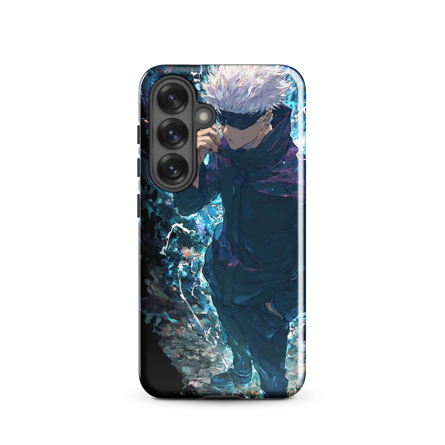 Gojo Satoru Tough case for Samsung, Jujutsu Kaisen Anime Fan Art - Chromavolt