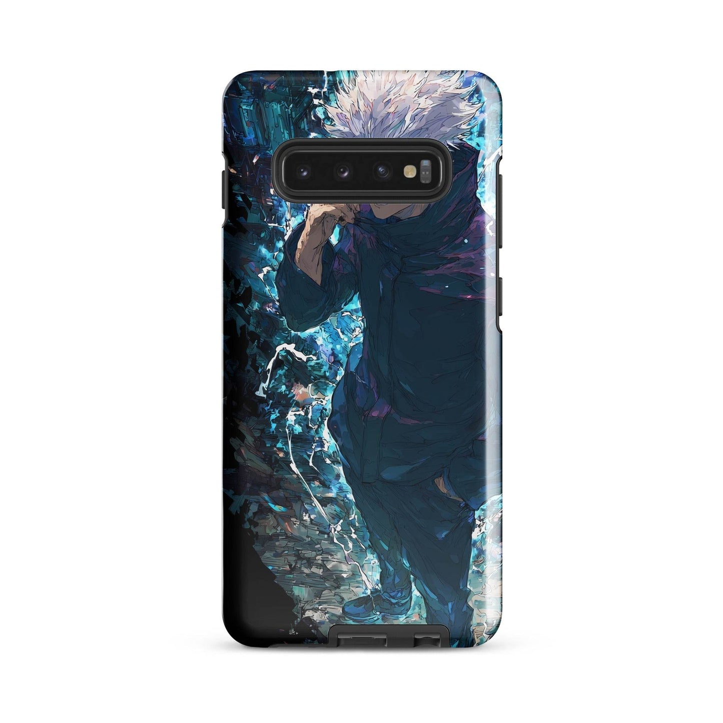 Gojo Satoru Tough case for Samsung, Jujutsu Kaisen Anime Fan Art - Chromavolt