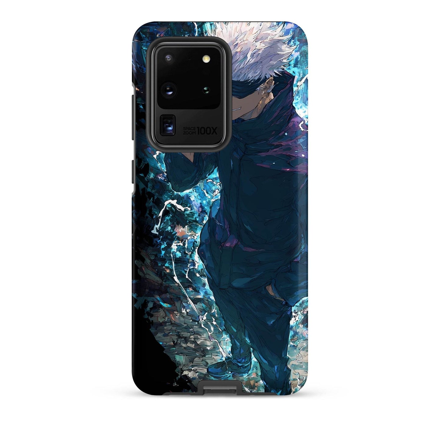 Gojo Satoru Tough case for Samsung, Jujutsu Kaisen Anime Fan Art - Chromavolt