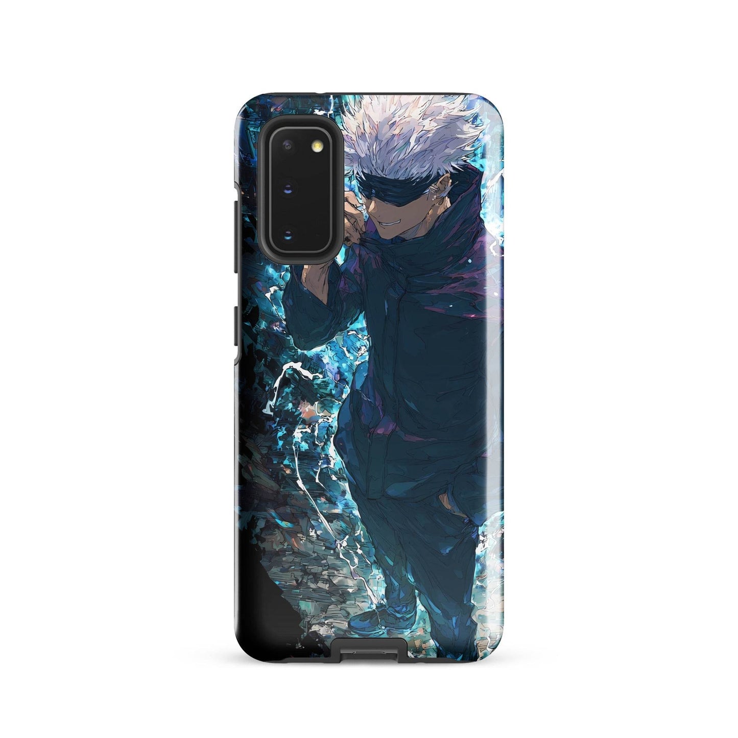 Gojo Satoru Tough case for Samsung, Jujutsu Kaisen Anime Fan Art - Chromavolt