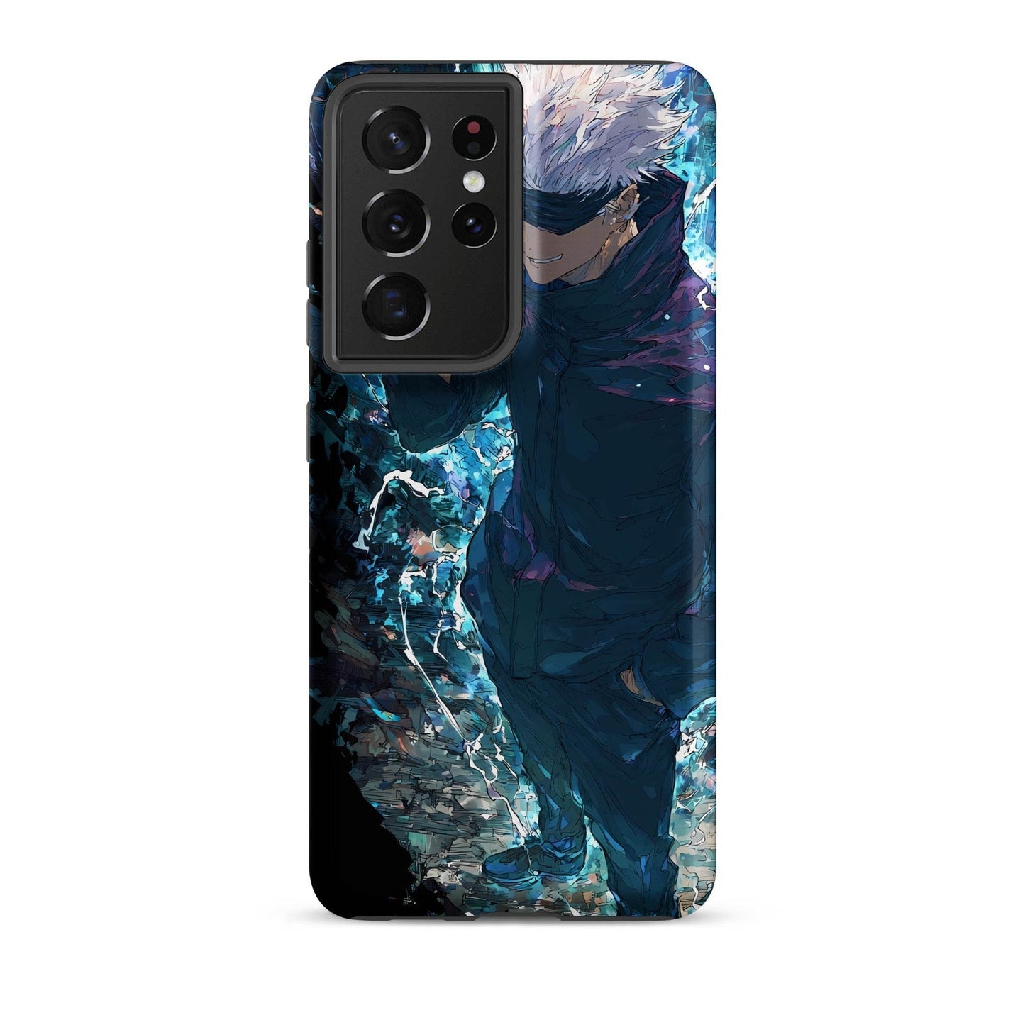Gojo Satoru Tough case for Samsung, Jujutsu Kaisen Anime Fan Art - Chromavolt