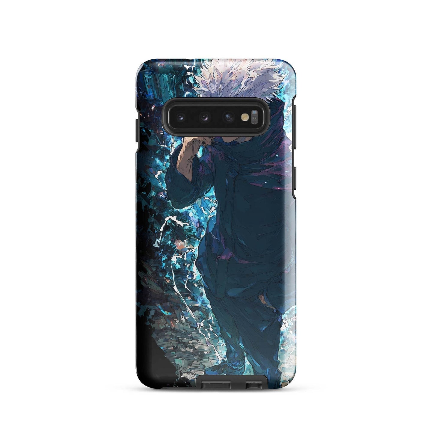 Gojo Satoru Tough case for Samsung, Jujutsu Kaisen Anime Fan Art - Chromavolt