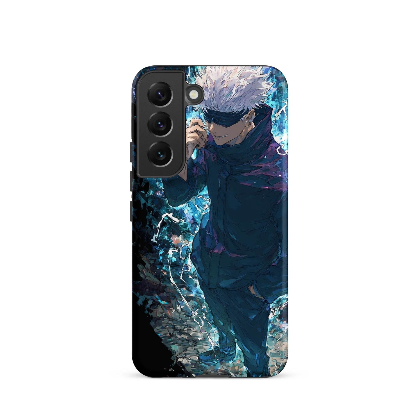 Gojo Satoru Tough case for Samsung, Jujutsu Kaisen Anime Fan Art - Chromavolt
