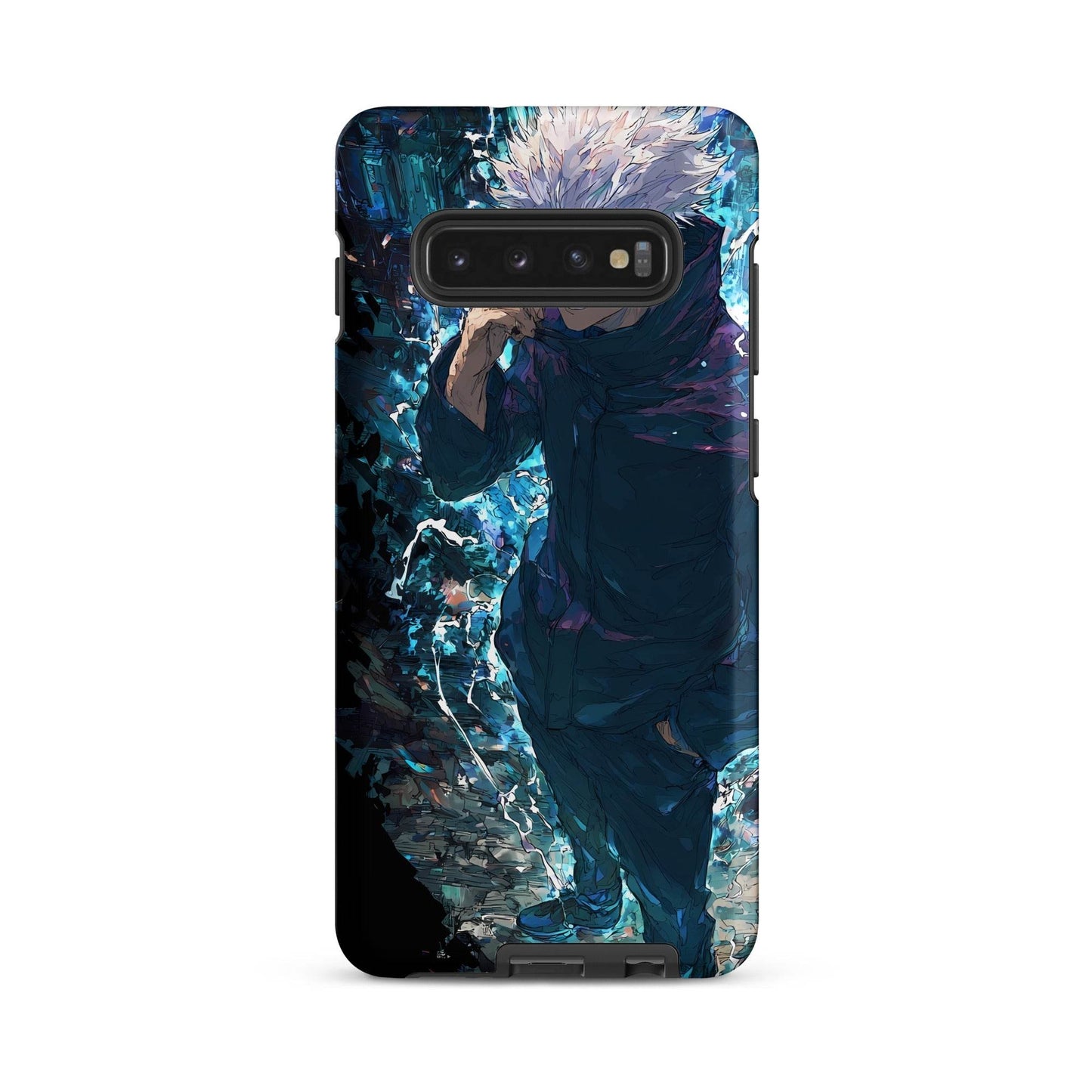 Gojo Satoru Tough case for Samsung, Jujutsu Kaisen Anime Fan Art - Chromavolt